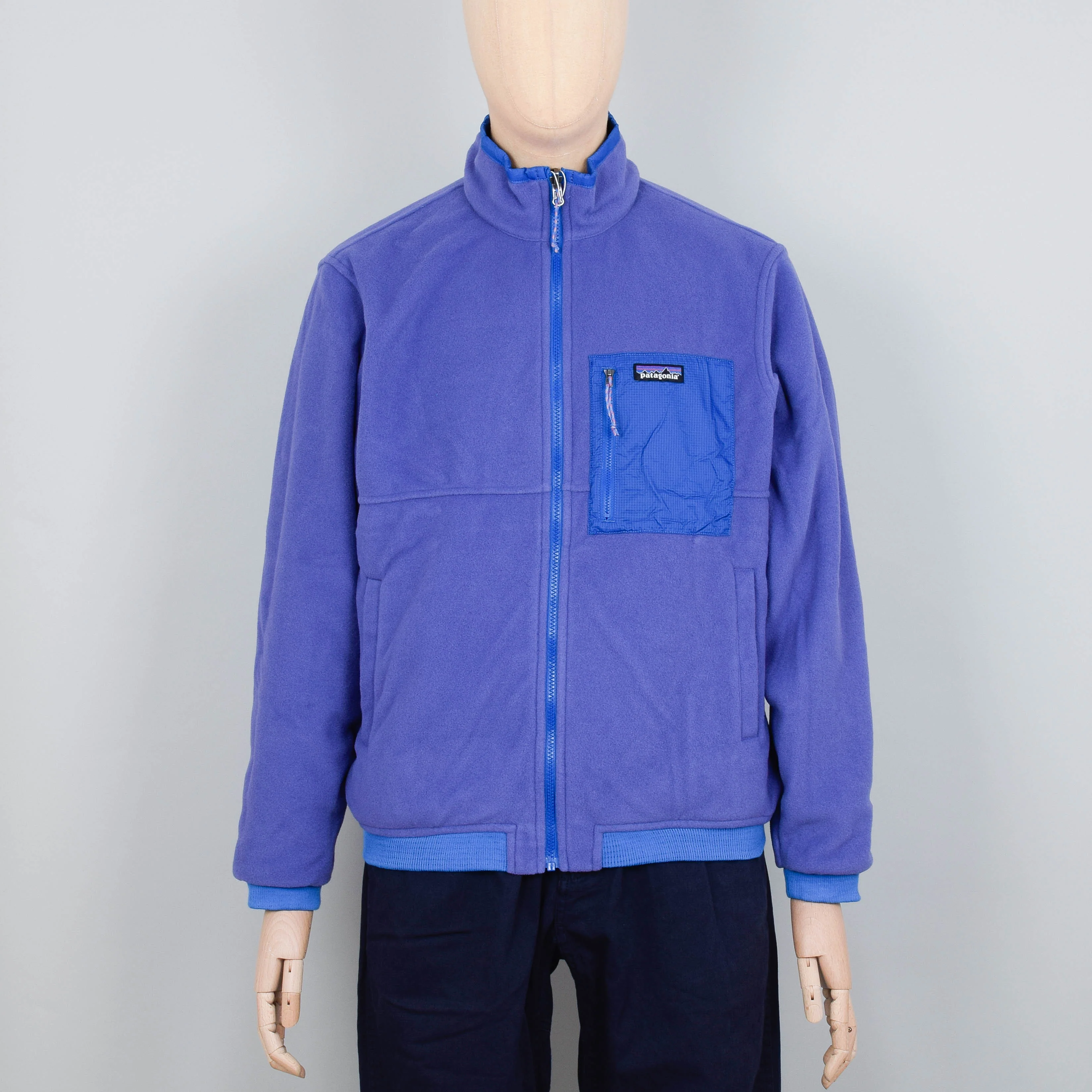 Patagonia Reversible Shelled Microdini Jacket - Bayou Blue - Image 2