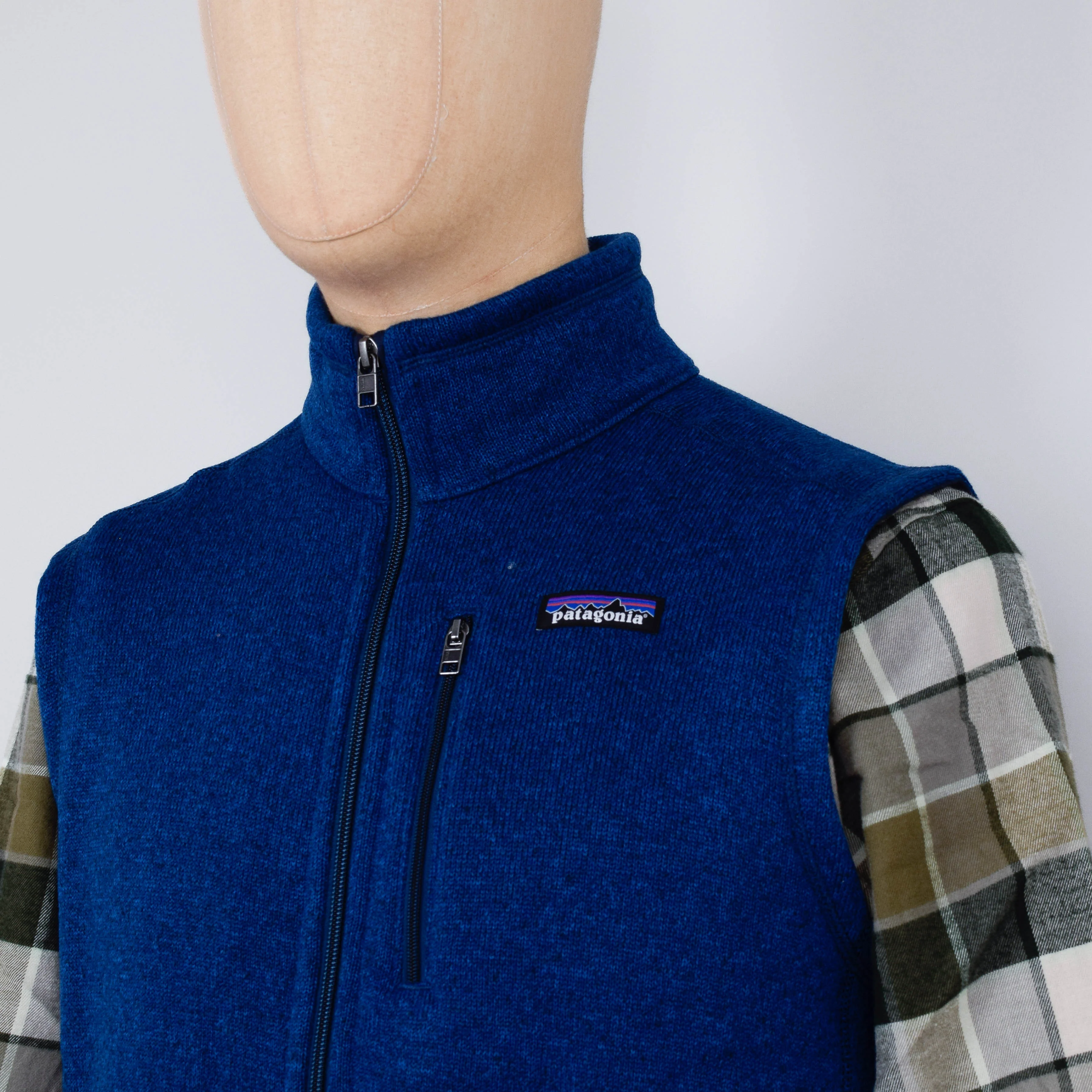 Patagonia M's Better Sweater Vest - Clement Blue - Image 2