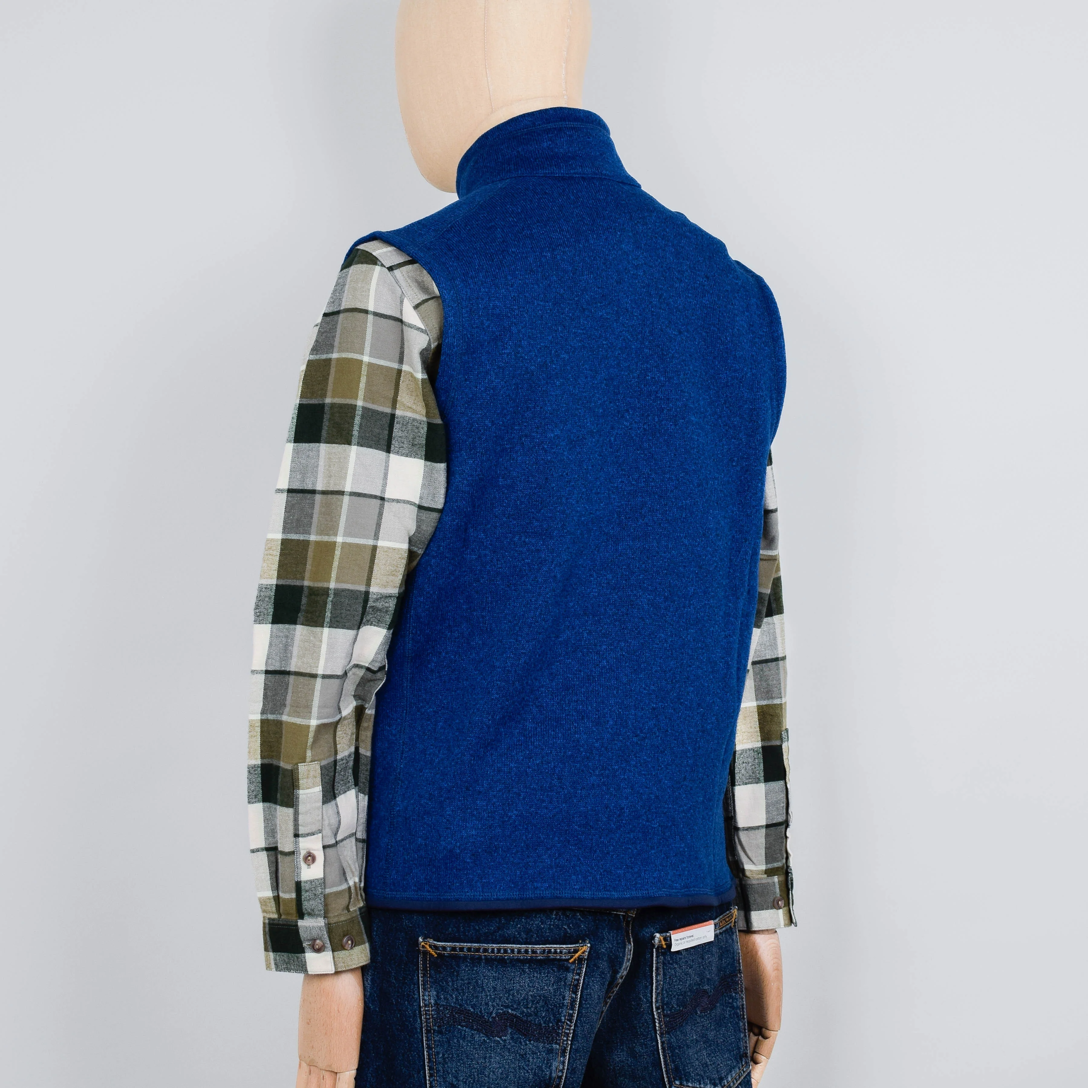 Patagonia M's Better Sweater Vest - Clement Blue - Image 3