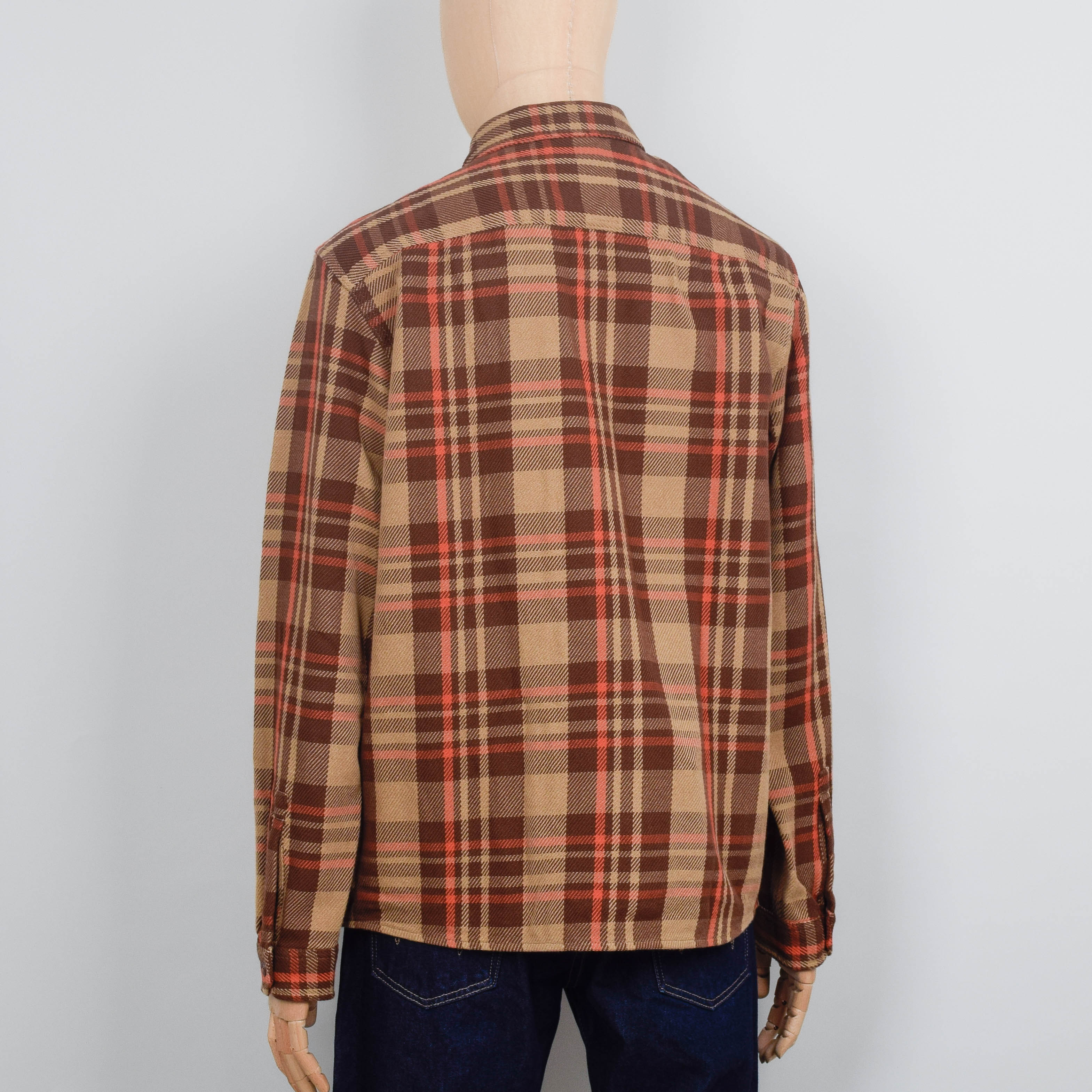 Patagonia M's Fjord Loft Shirt - Forested: Nest Brown - Image 3