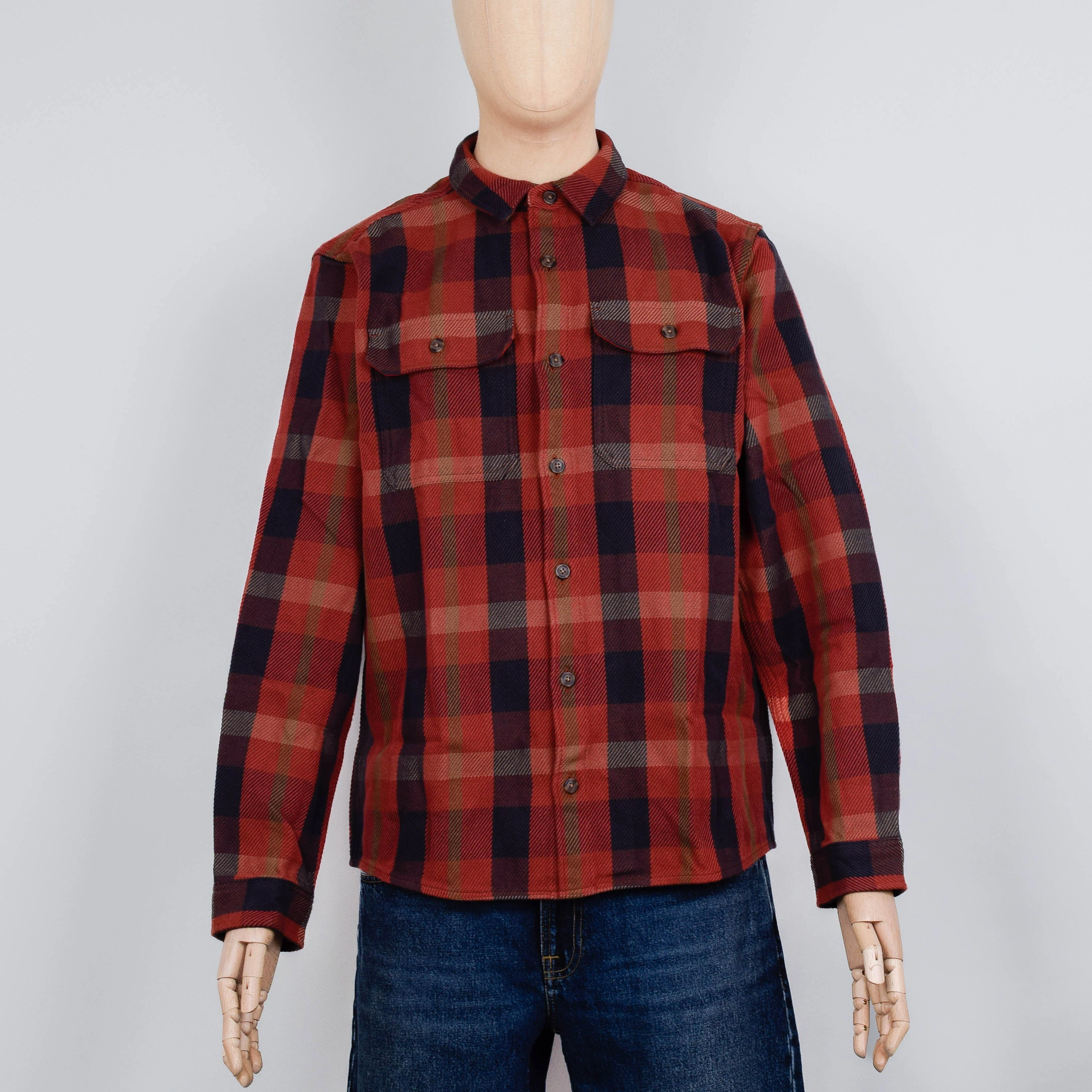 Patagonia M's Fjord Loft Shirt - Hunter: Amanita Red
