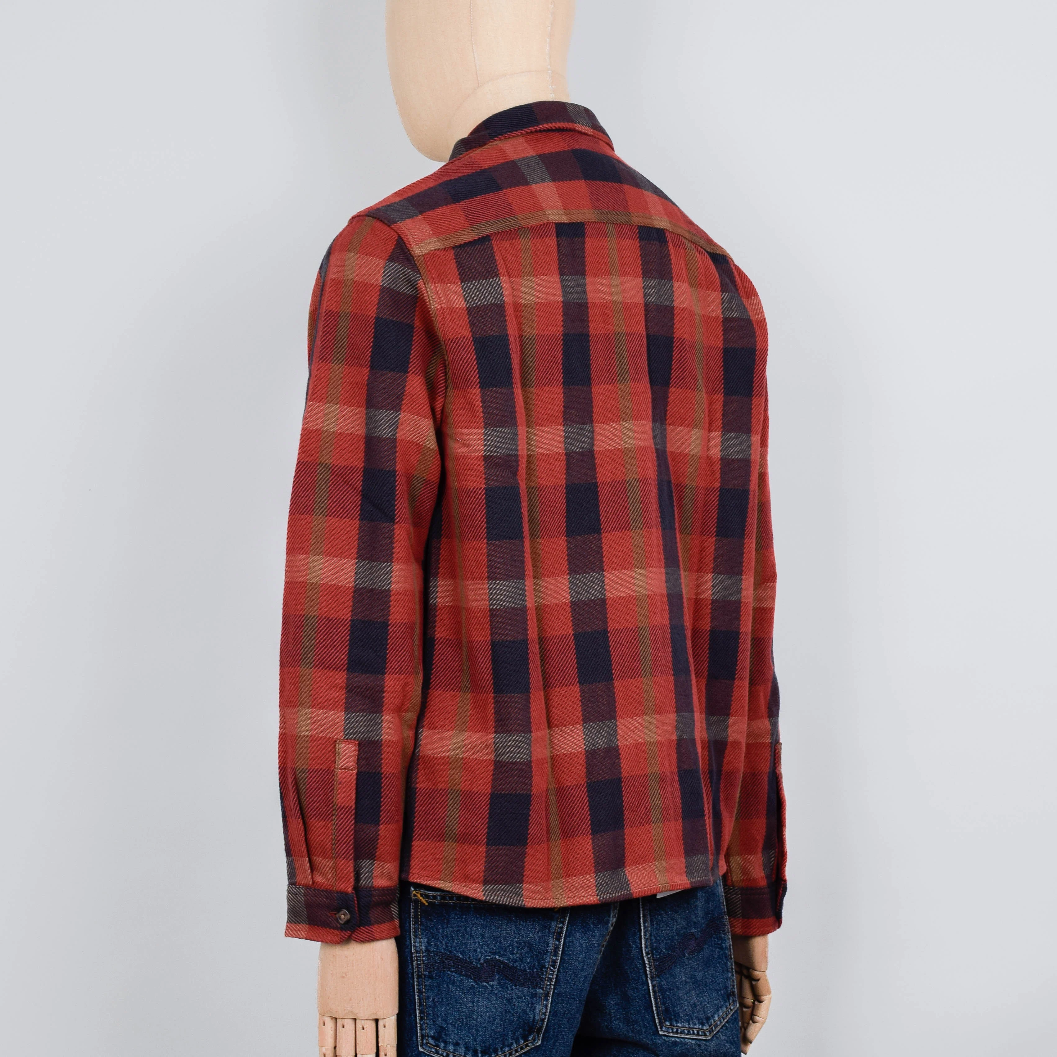 Patagonia M's Fjord Loft Shirt - Hunter: Amanita Red - Image 3