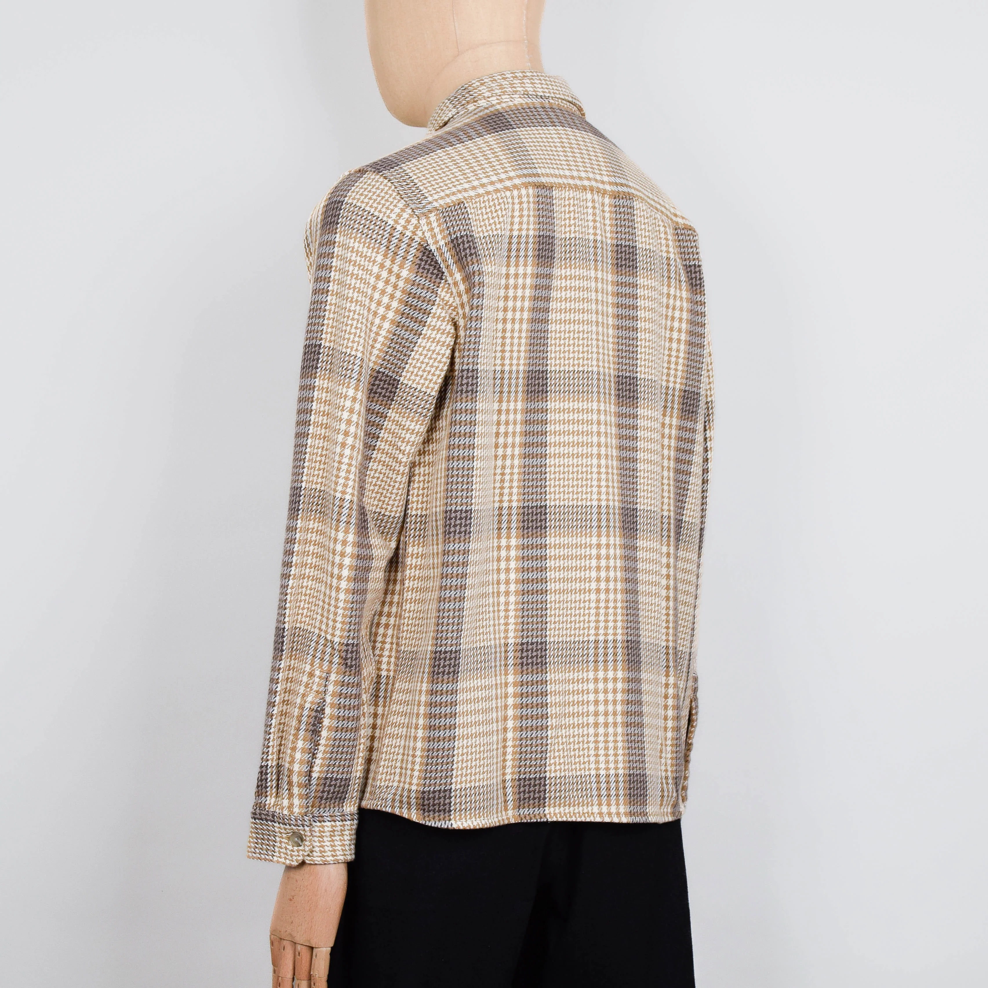 Patagonia M's Fjord Loft Shirt - Roam: Nest Brown - Image 3