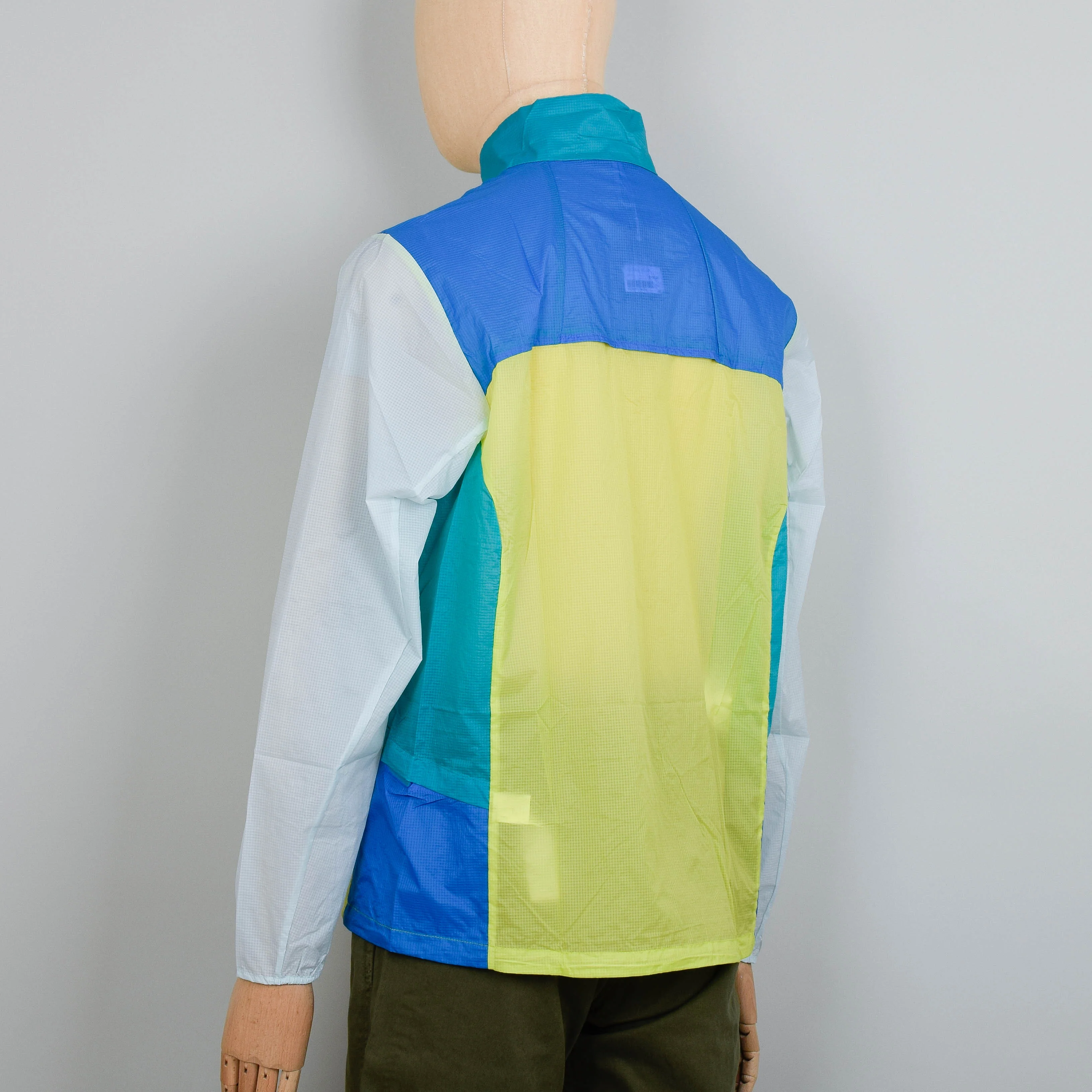 Patagonia M's Houdini Stash 1/2 Zip P/O - Phosphorous Green - Image 3