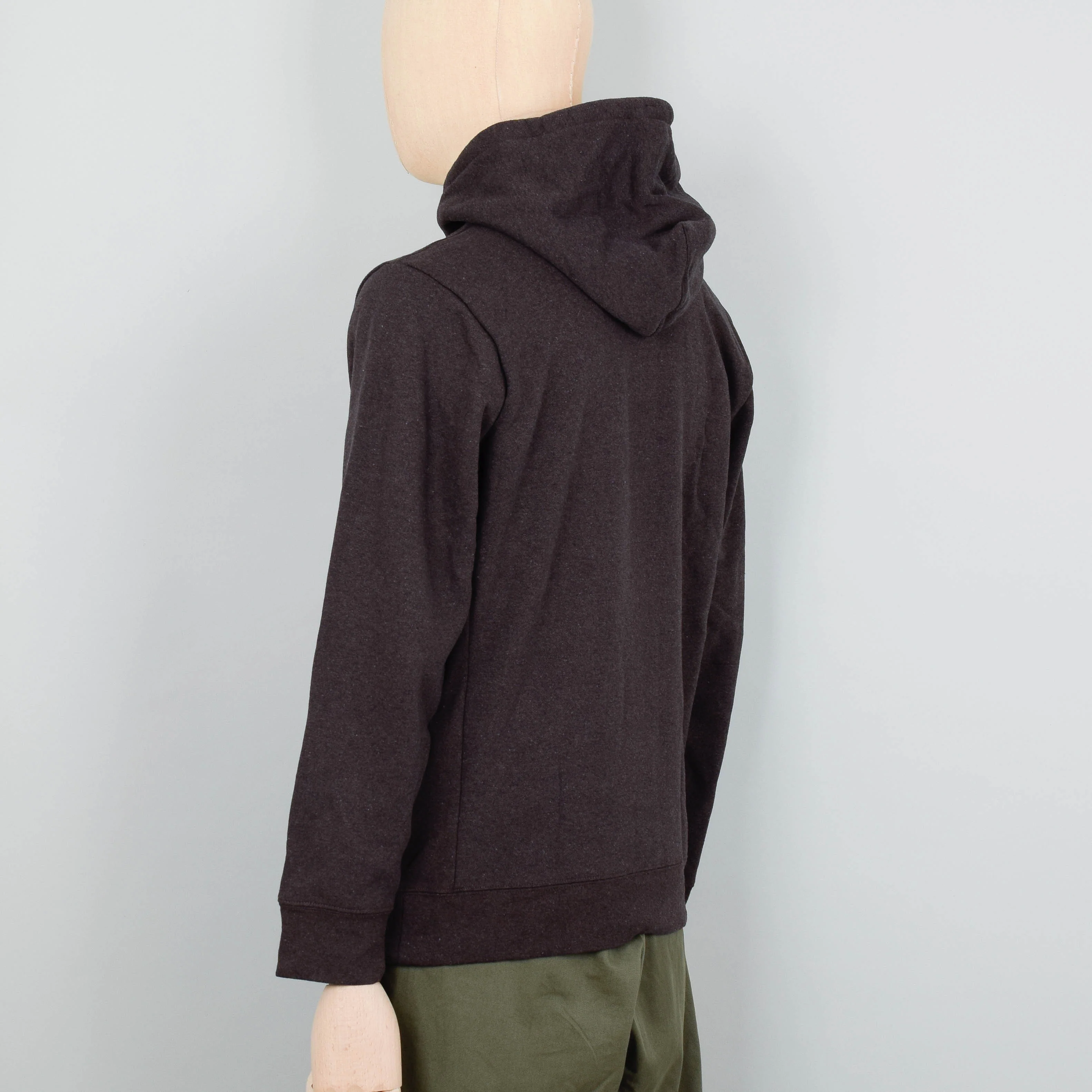 Patagonia Line Logo Ridge Stripe Uprisal Hoody - Cone Brown - Image 3