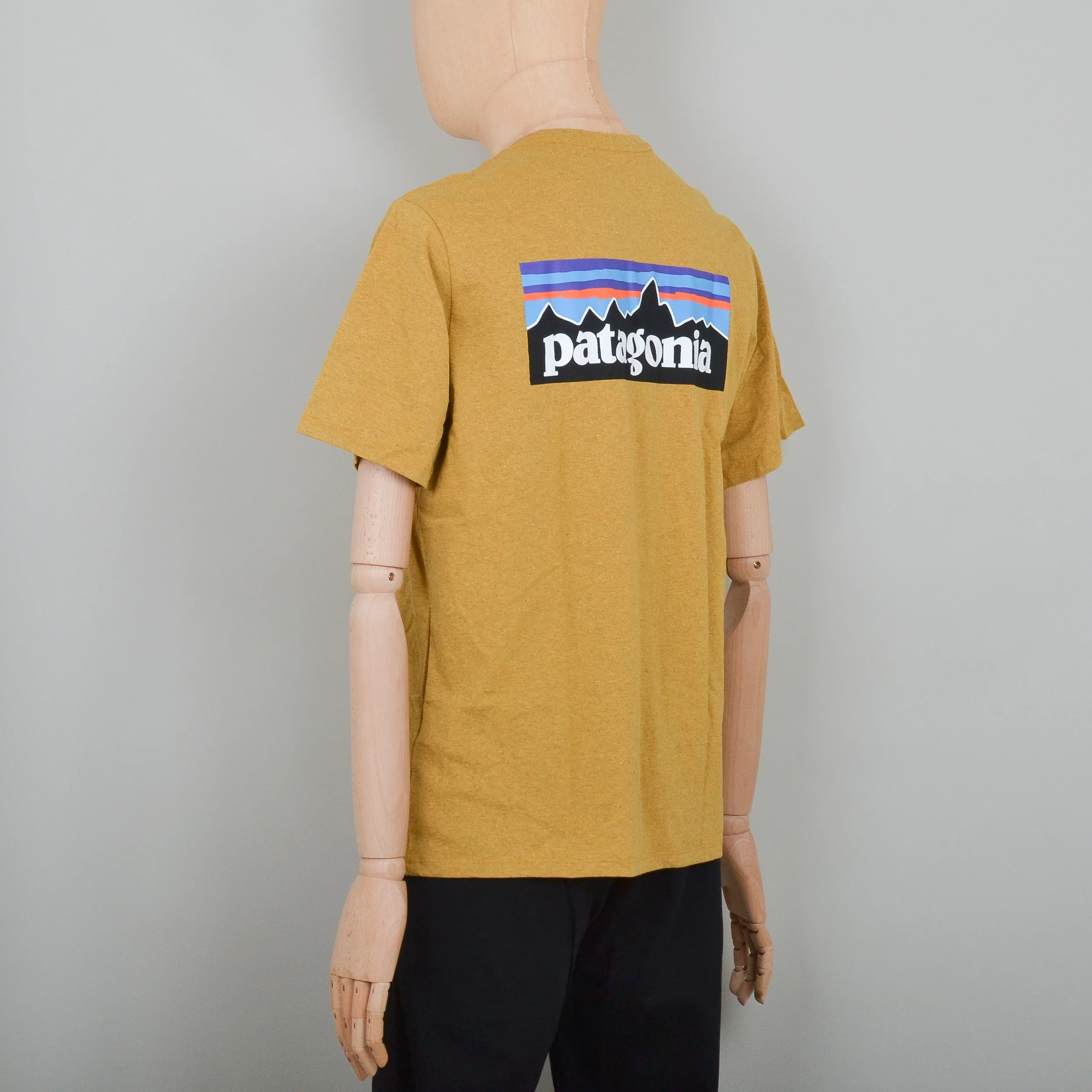 Patagonia P-6 Logo Responsibili-tee - Hawk Gold - Image 2