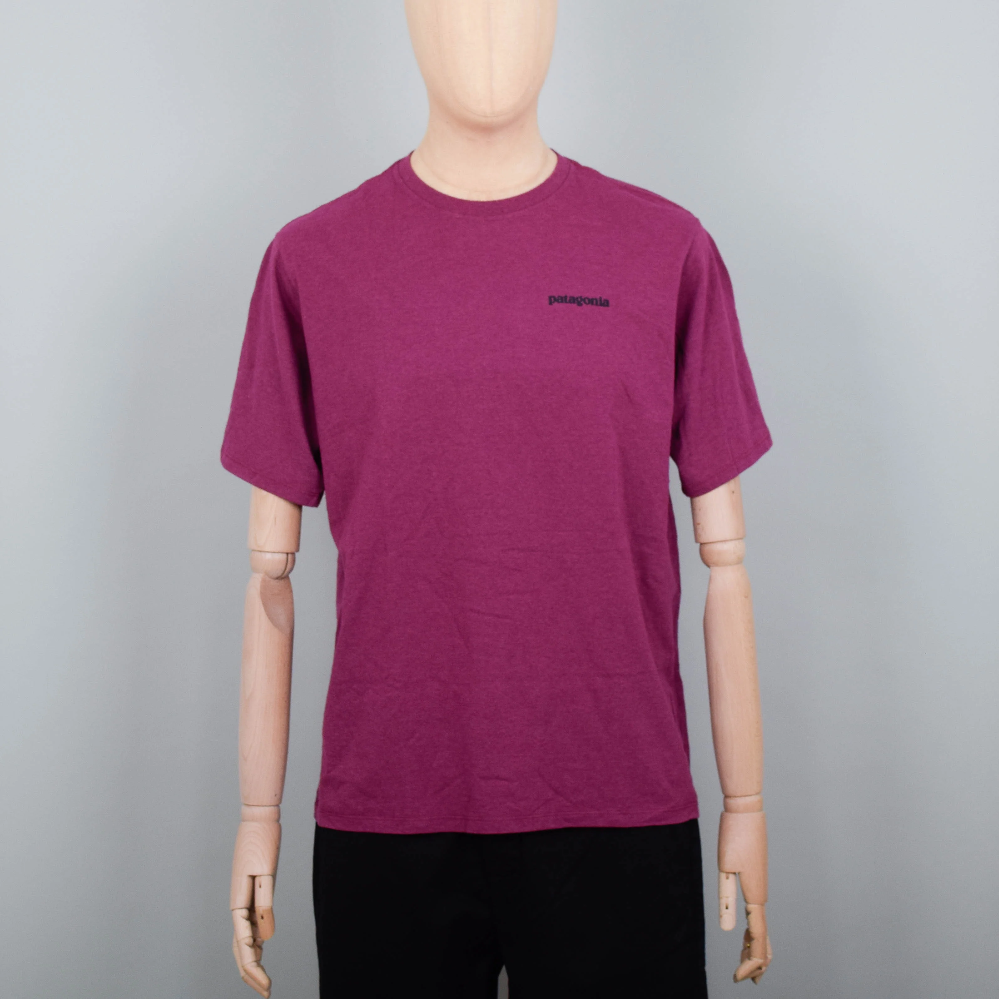 Patagonia P-6 Logo Responsibili Tee - Pink