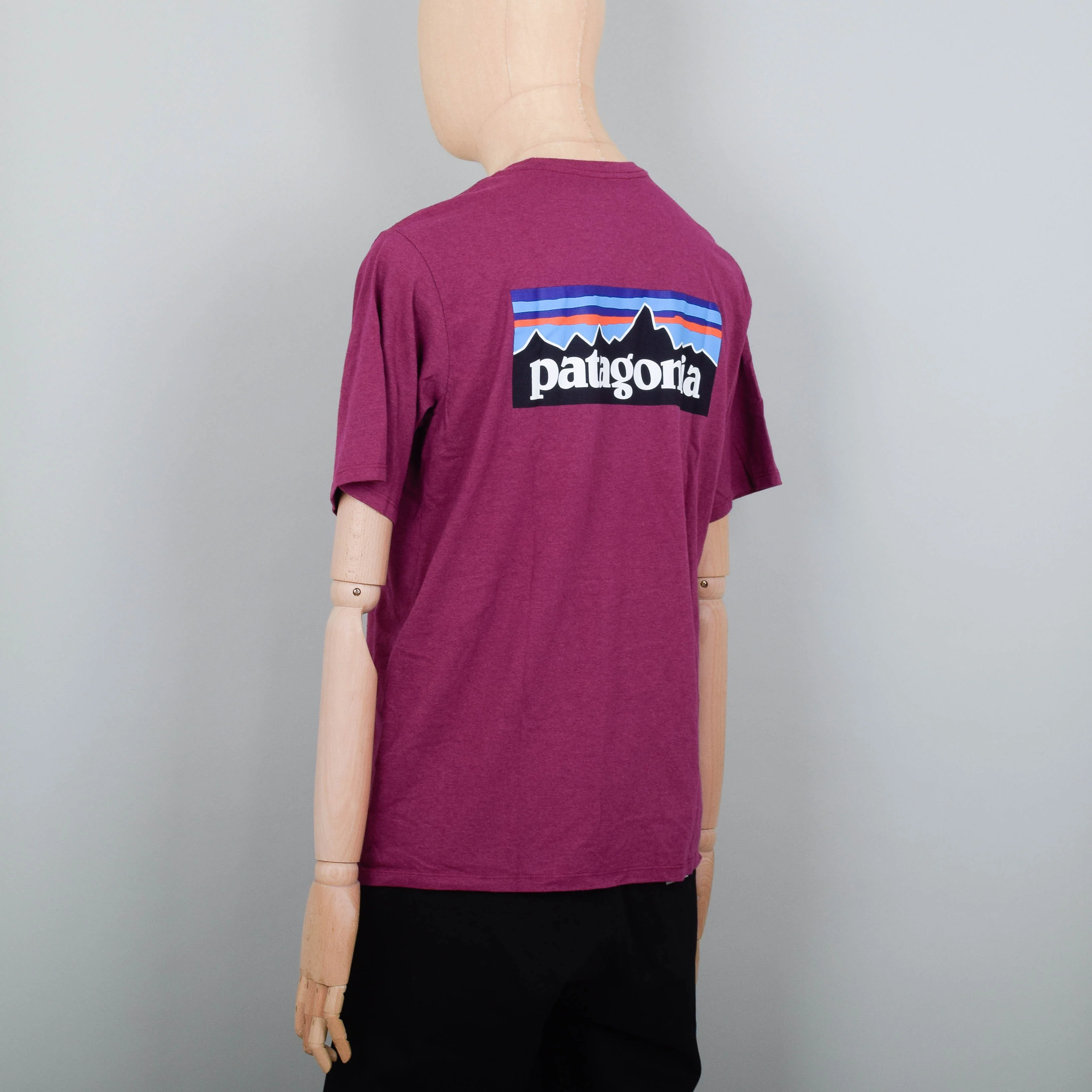 Patagonia P-6 Logo Responsibili Tee - Pink - Image 2