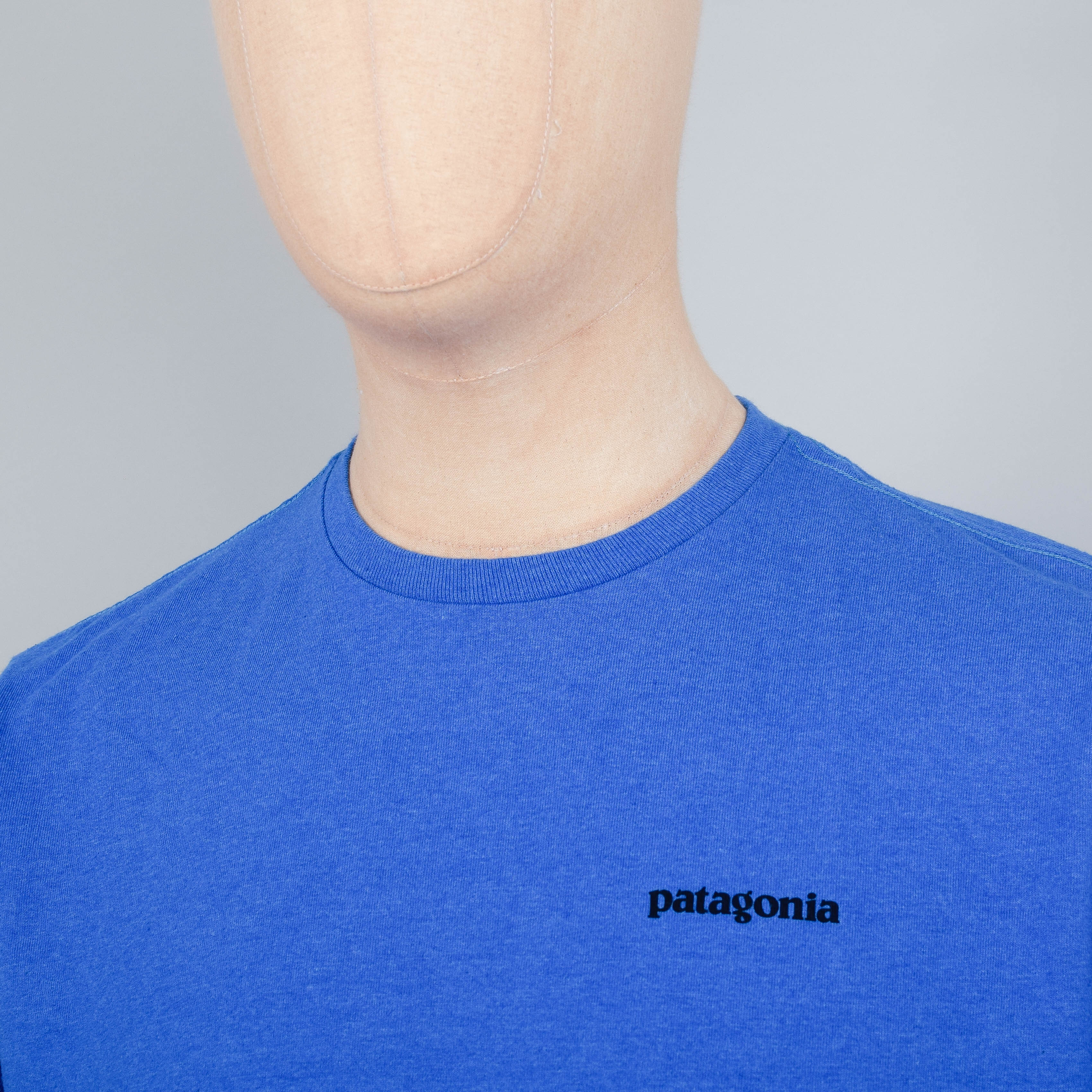 Patagonia P-6 Logo Responsibili Tee - P-6 Outline: Vessel Blue - Image 2
