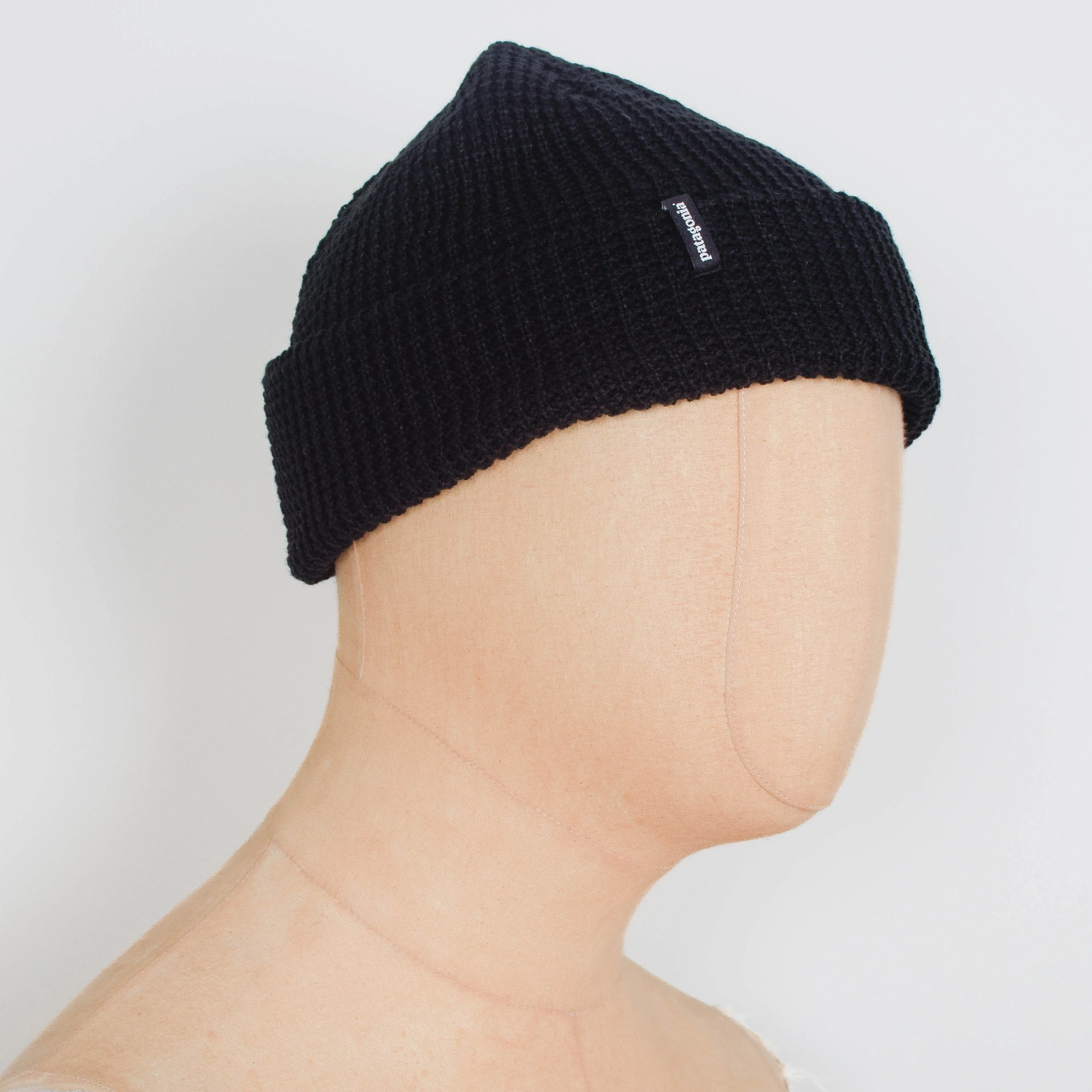 Patagonia Snowdrifter Beanie - Black - Image 2