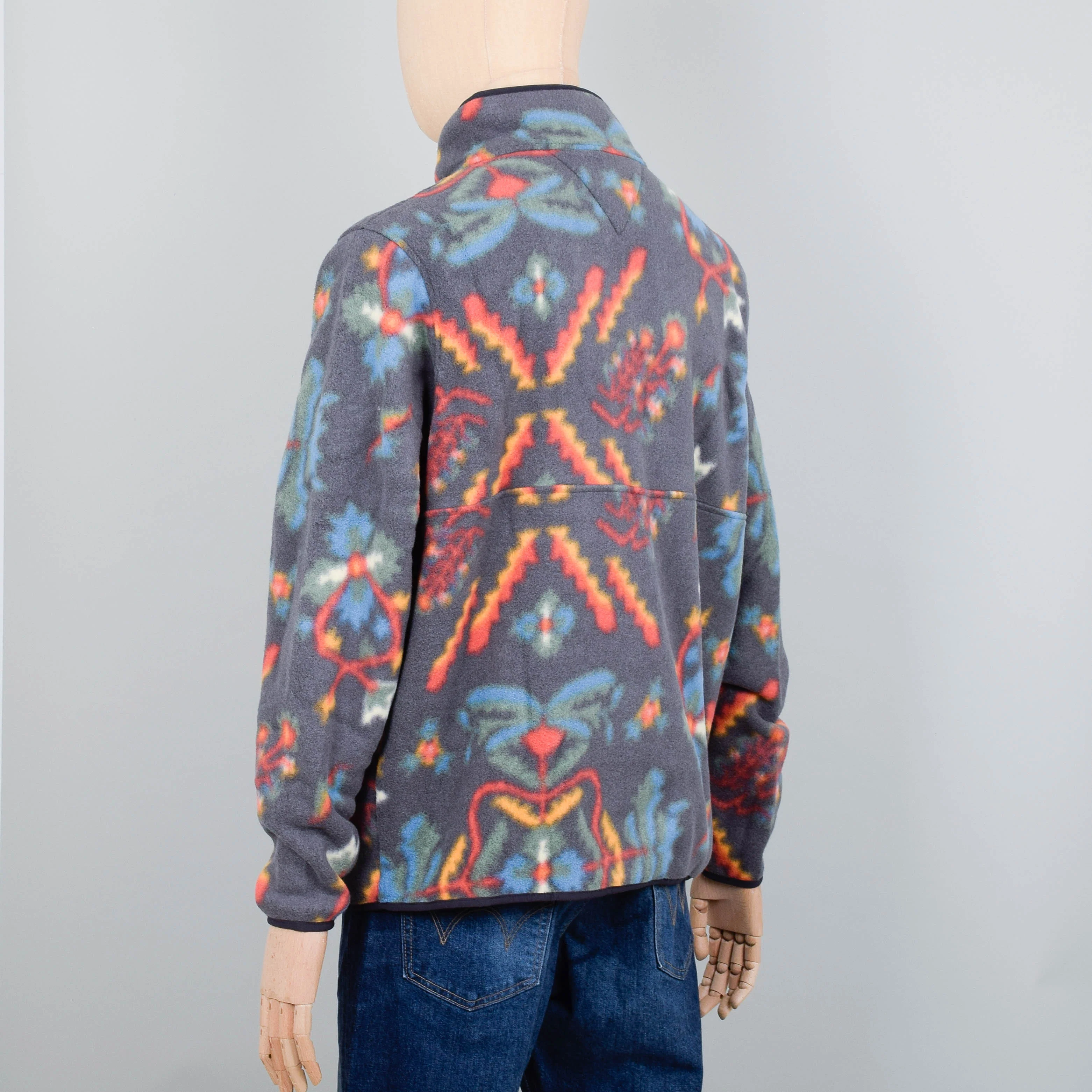 Patagonia Synch Anorak - Forest Floor/Ink Black - Image 4