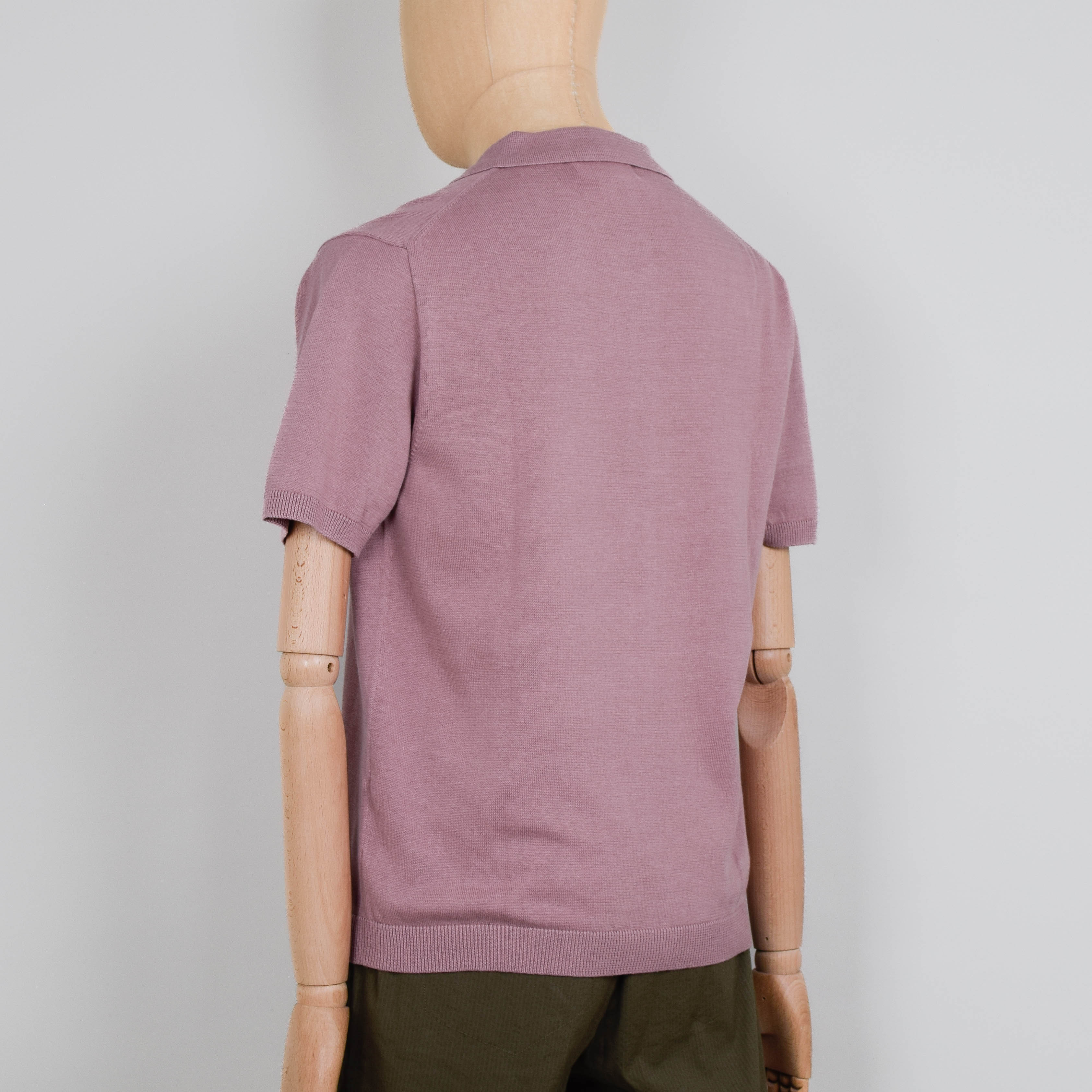 Pittari Otto Shirt Plain 12 GG - Pink - Image 3