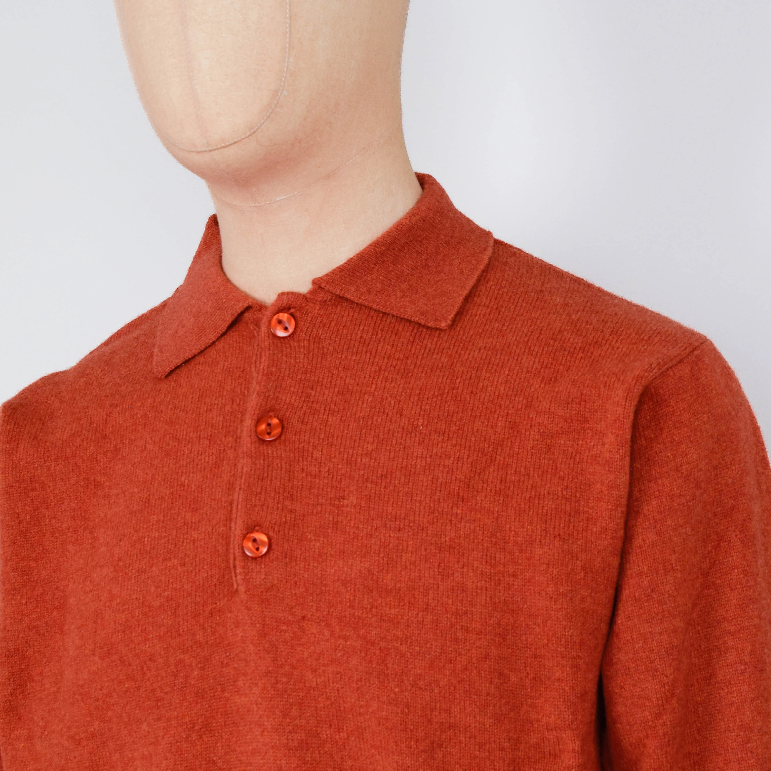 Pittari Polo Merino - Ember - Image 2