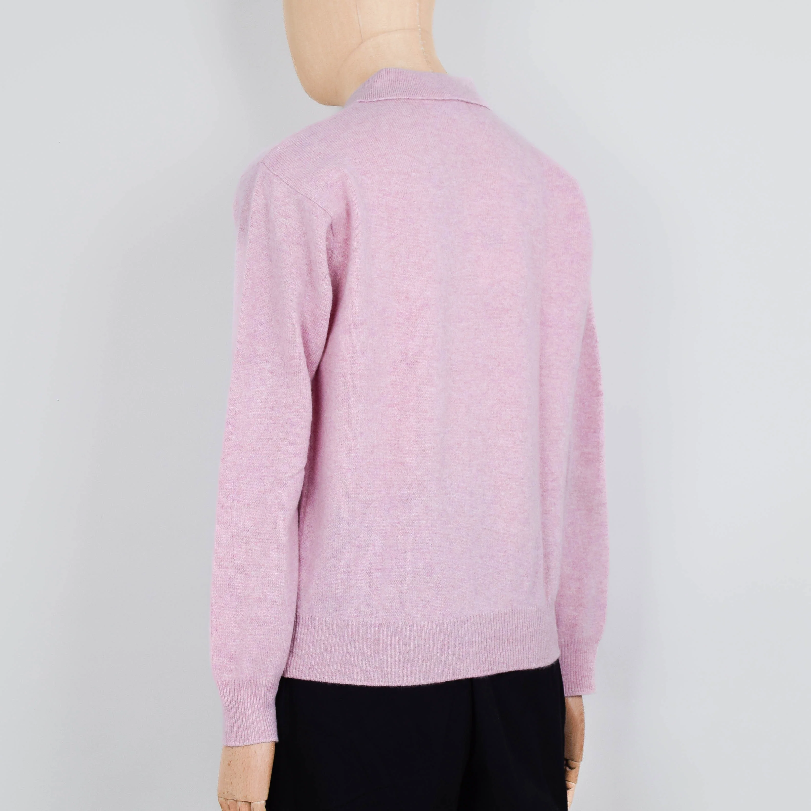 Pittari Polo Merino - Pink Haze - Image 3
