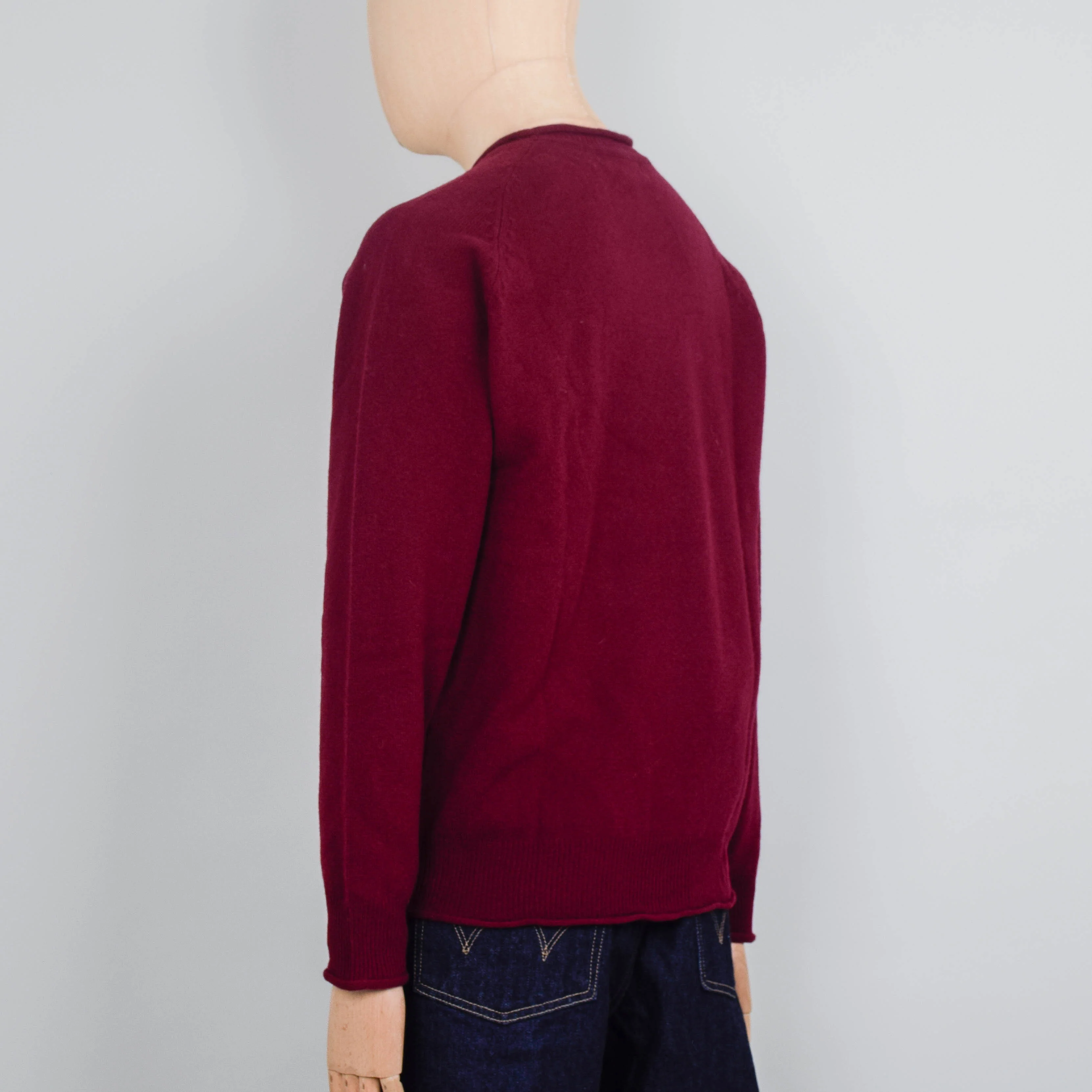 Pittari Usk Lambswool - Bordeaux - Image 3