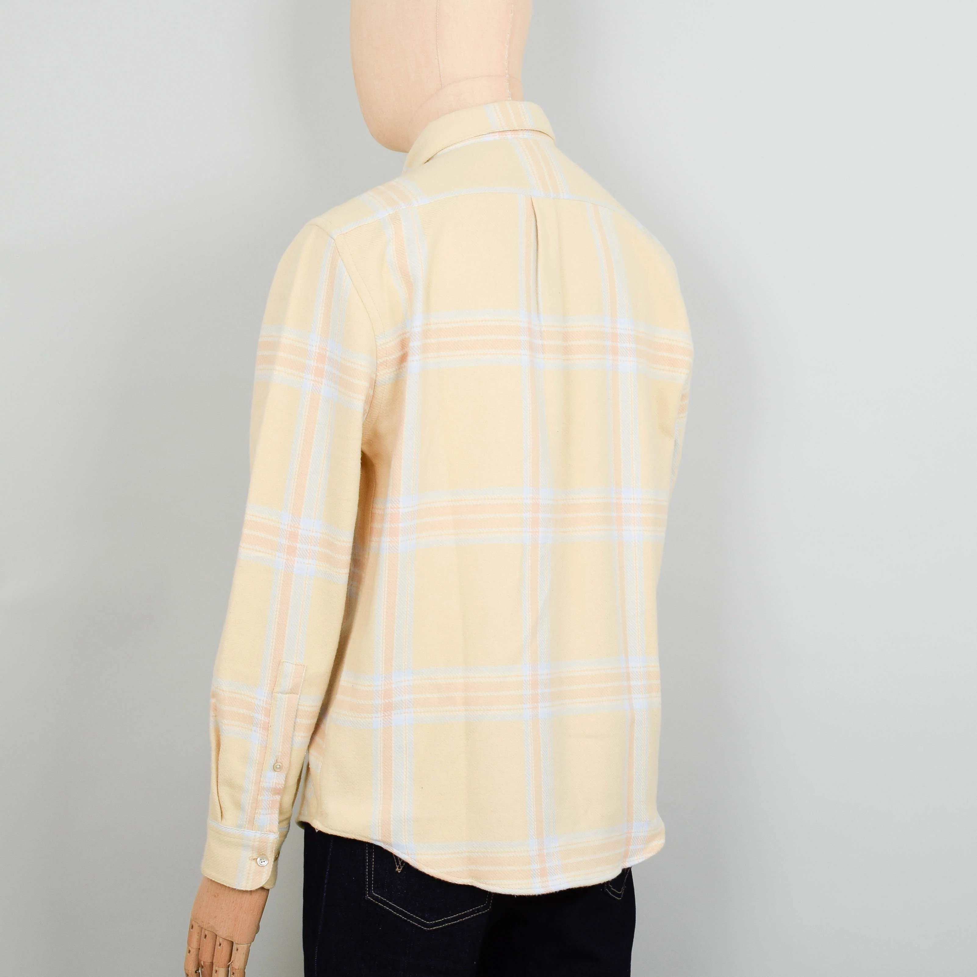 Portuguese Flannel After Shirt - Hazelnut / Blue - Image 3