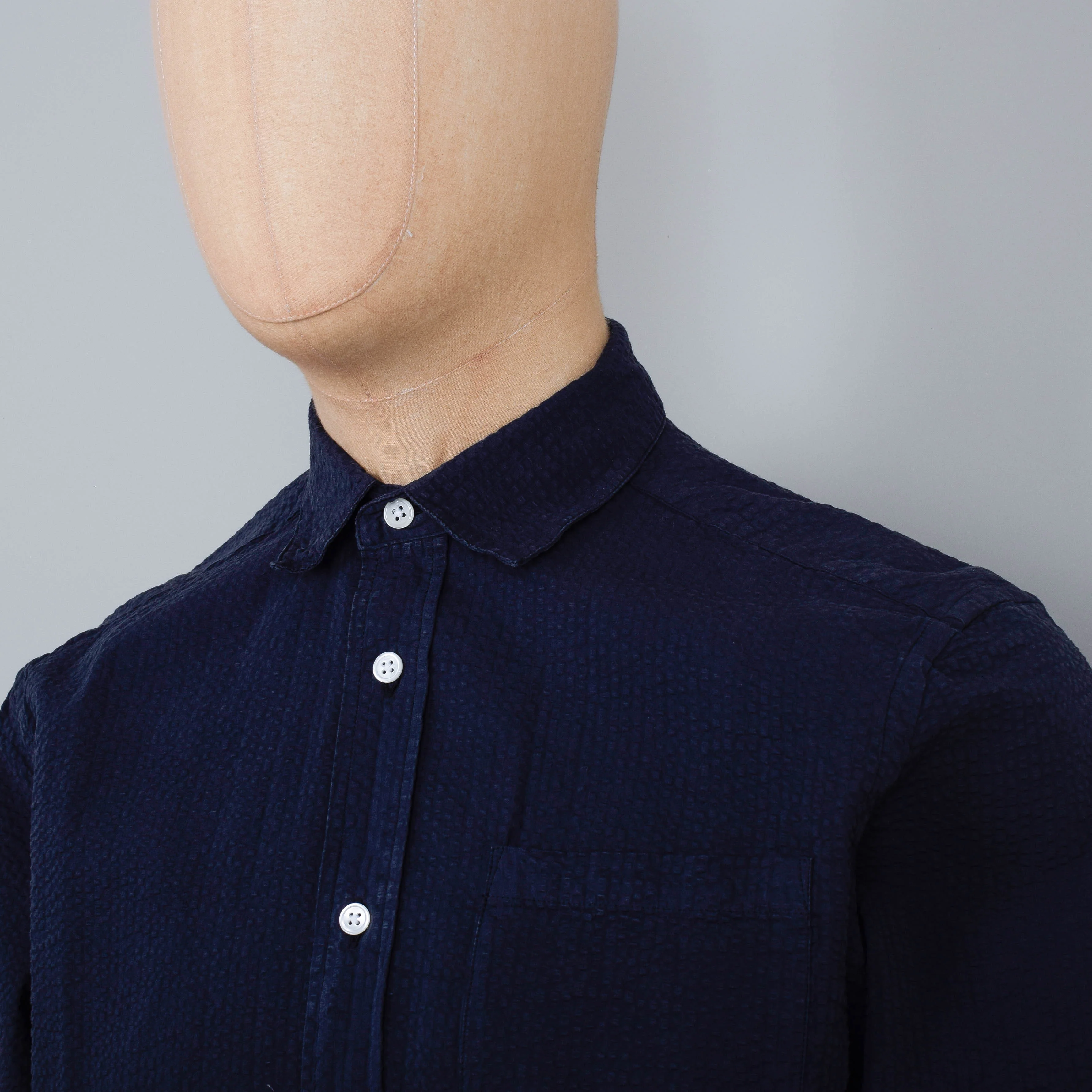 Portuguese Flannel Atlantico - Navy - Image 2