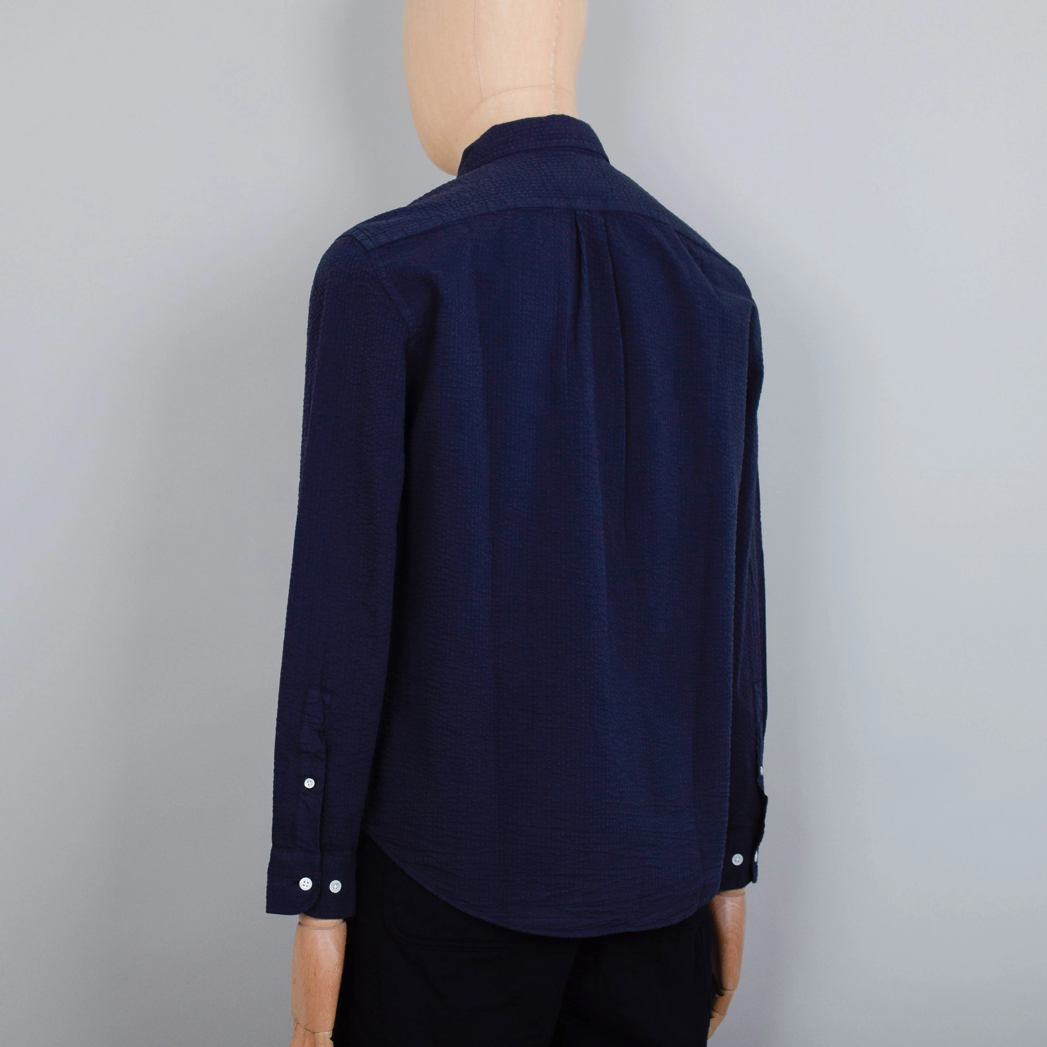 Portuguese Flannel Atlantico - Navy - Image 3