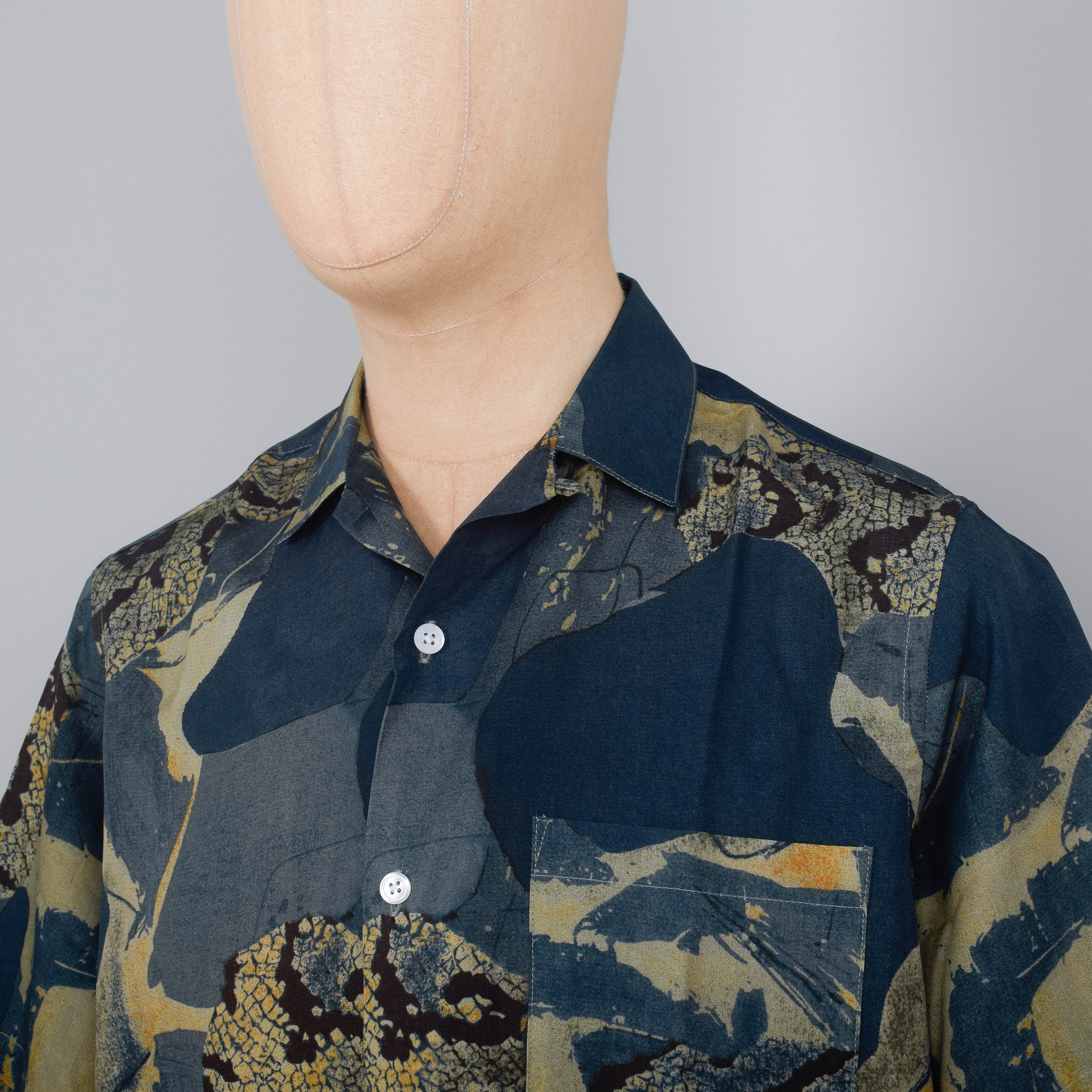 Portuguese Flannel Mastic Shirt - Blue - Image 2