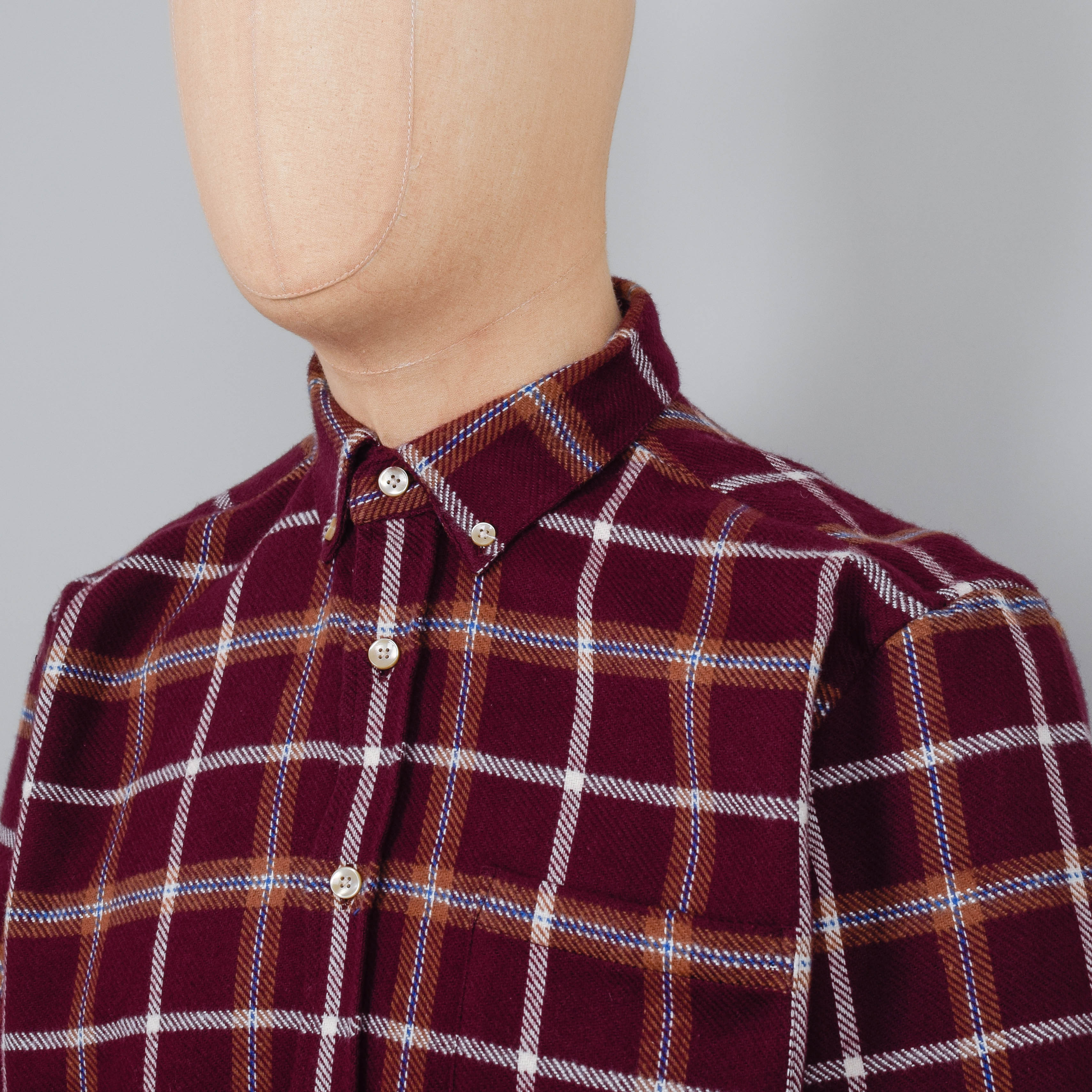Portuguese Flannel Pottery Check Shirt - Image 2