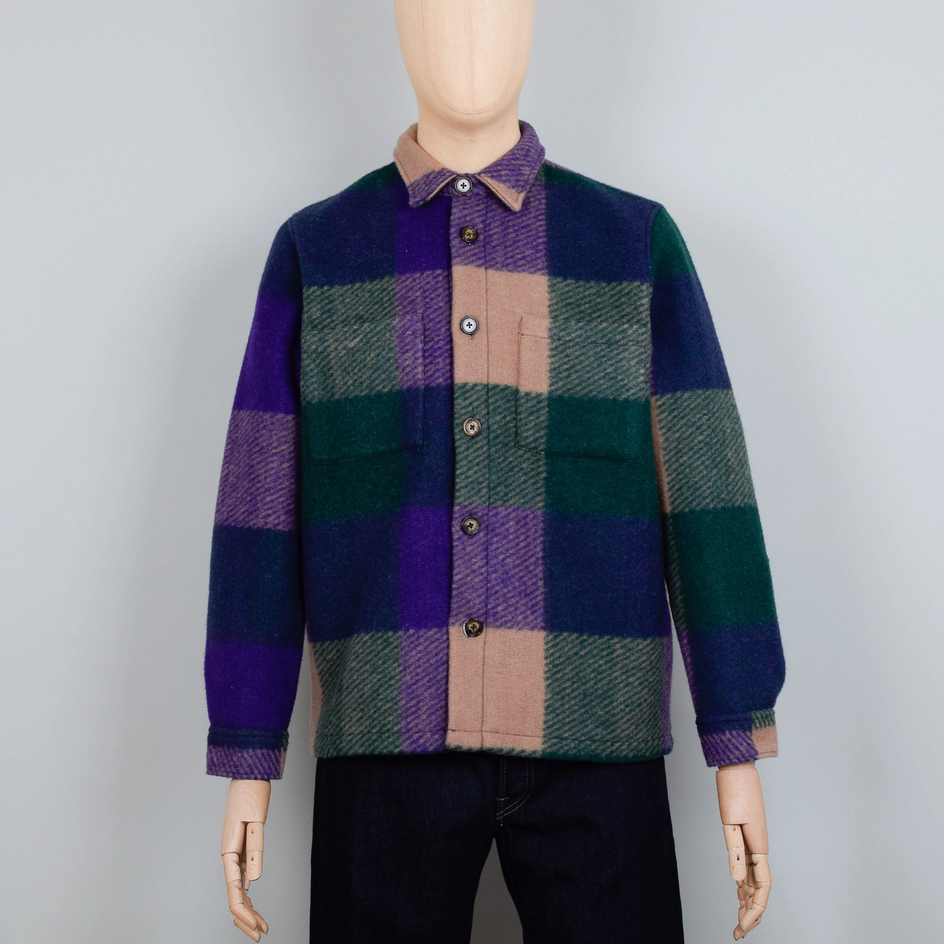 Portuguese Flannel SUV Overshirt - Multi