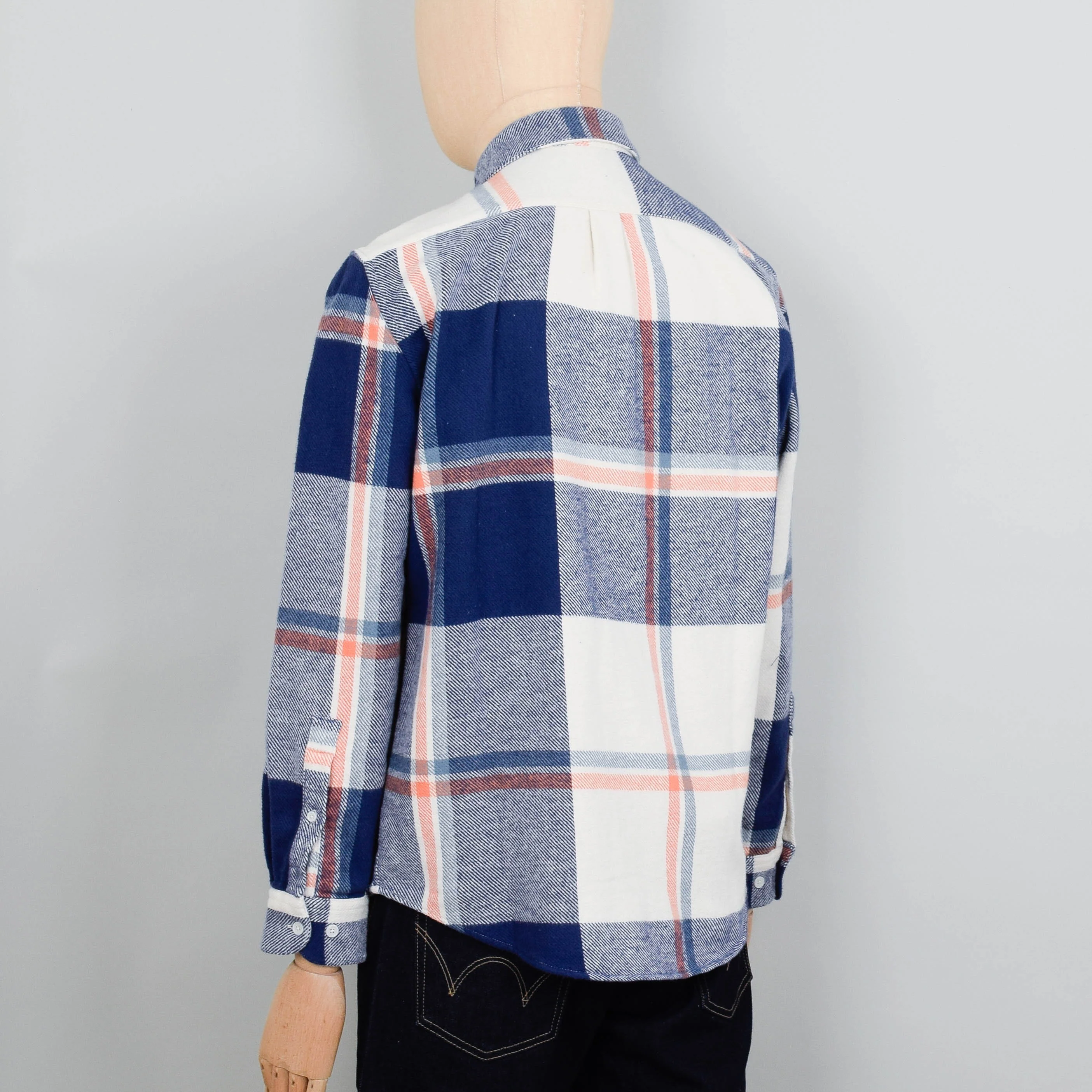 Portuguese Flannel Tape Shirt - Multi - Image 3
