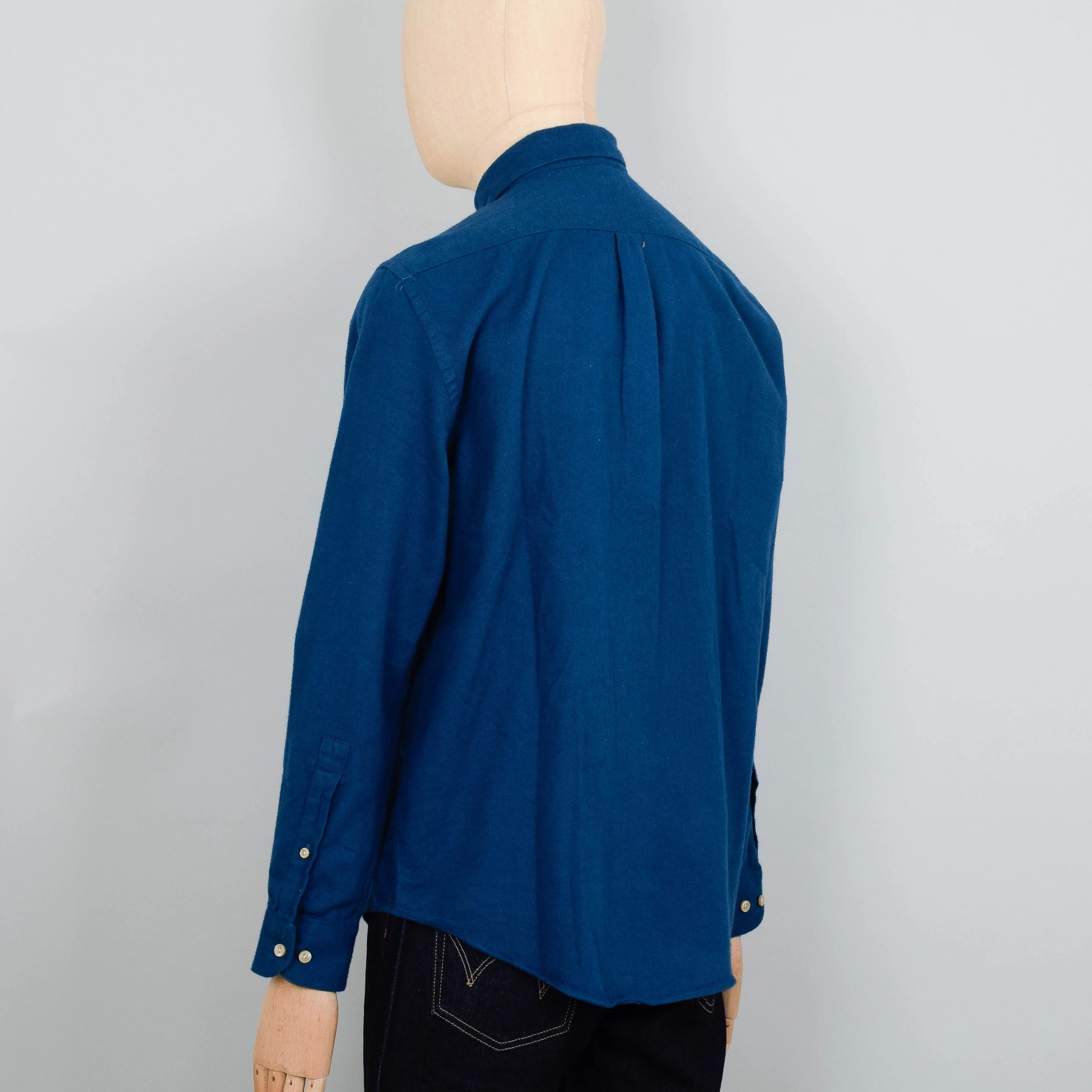 Portuguese Flannel Teca Shirt - Blue - Image 3