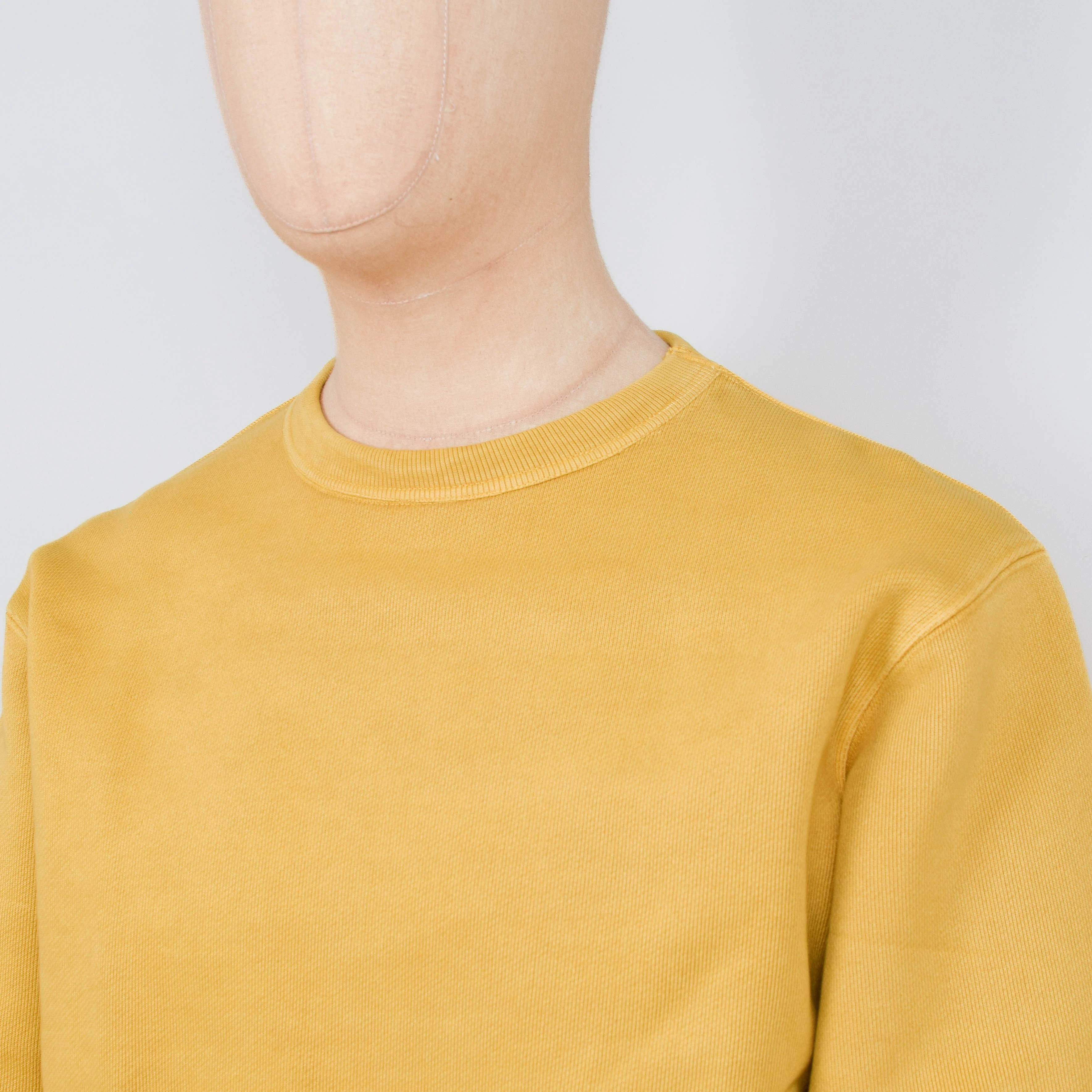 Power Goods Loopback Crewneck - Sunflower - Image 2