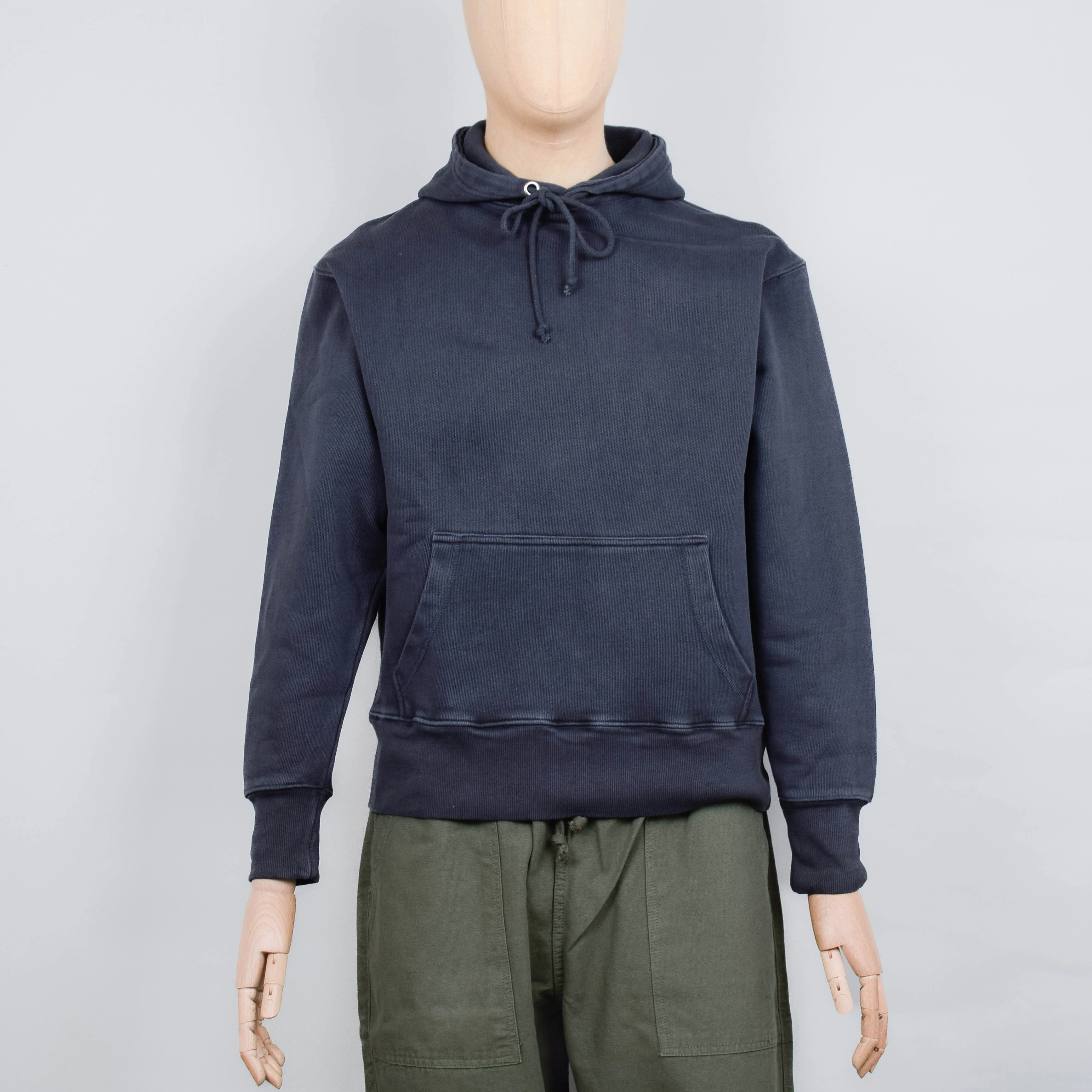 Power Goods Loopback Hoodie - Washed Black