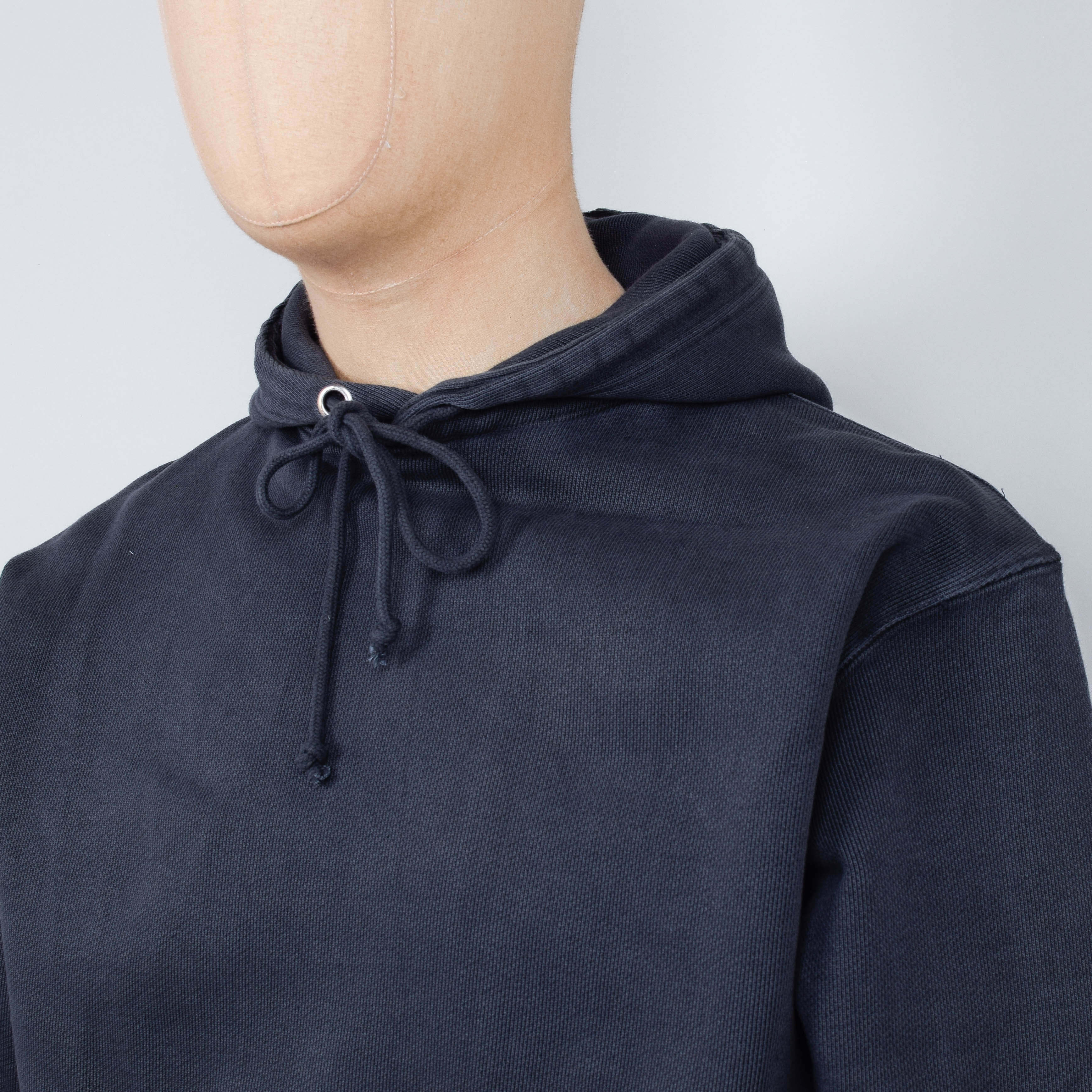 Power Goods Loopback Hoodie - Washed Black - Image 2