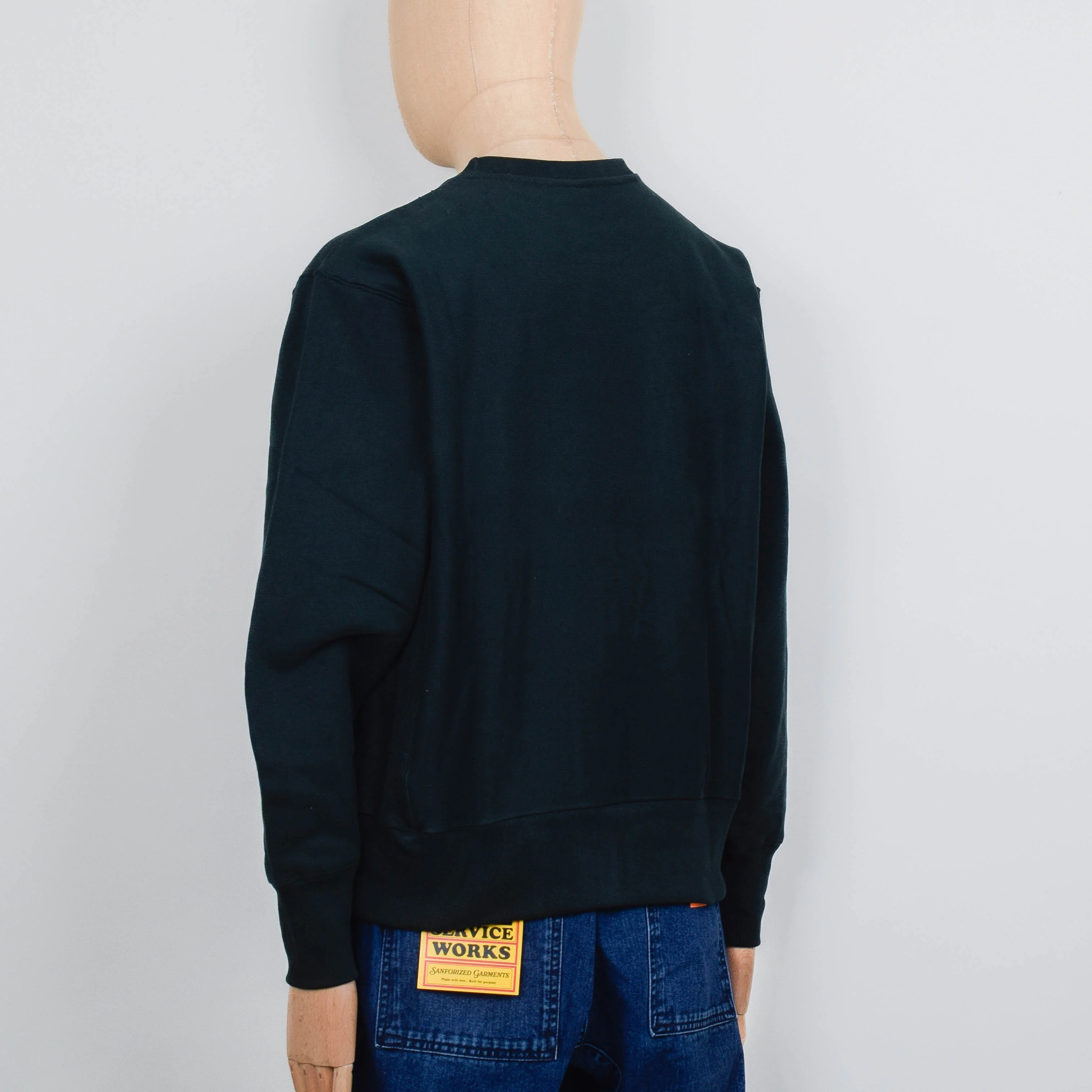Power Goods Super Weight Crewneck - Forest Green - Image 3