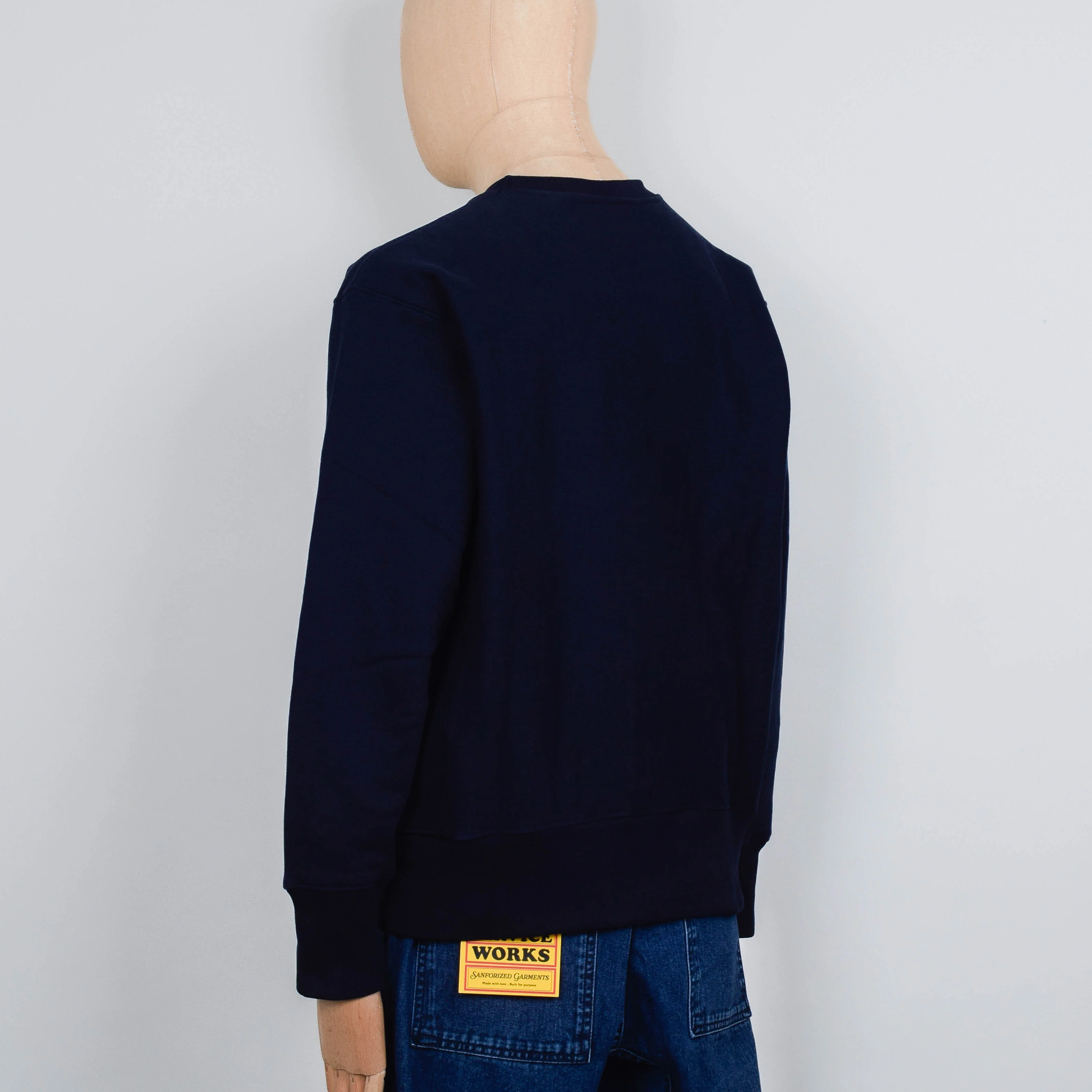 Power Goods Super Weight Crewneck - Navy Blue - Image 3