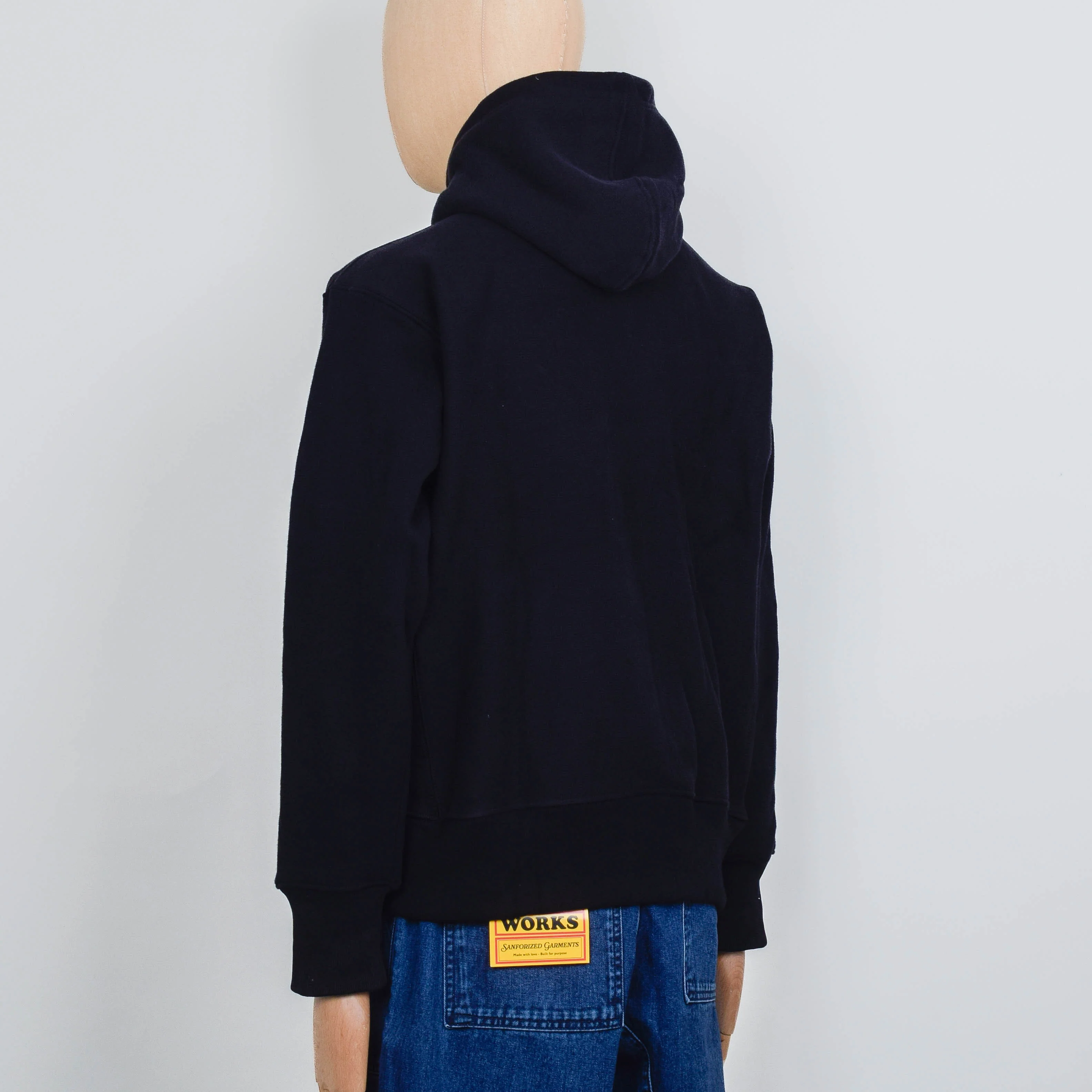 Power Goods Super Weight Hoodie - Black - Image 3