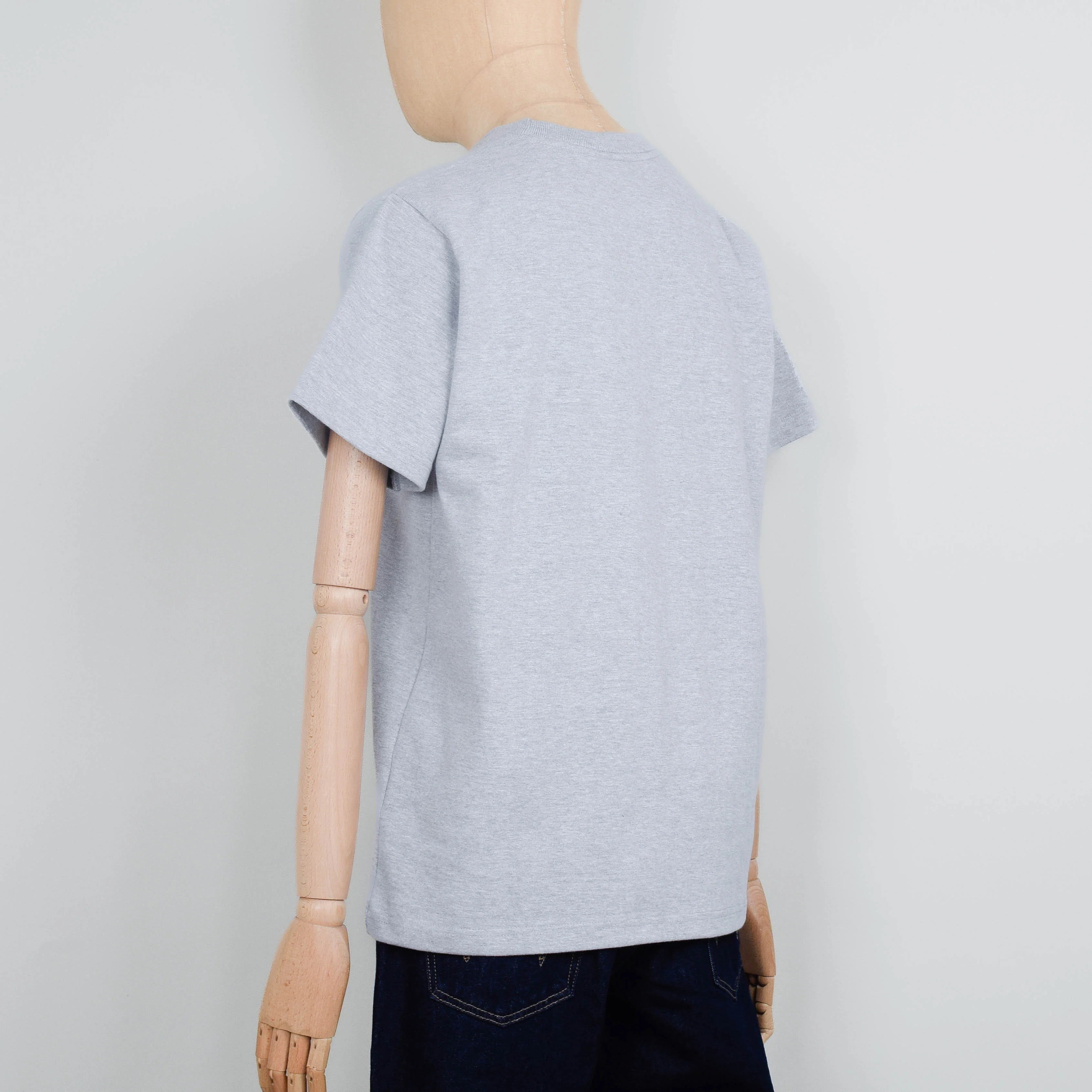 Power Goods Super Weight Tee - Heather Grey - Image 3