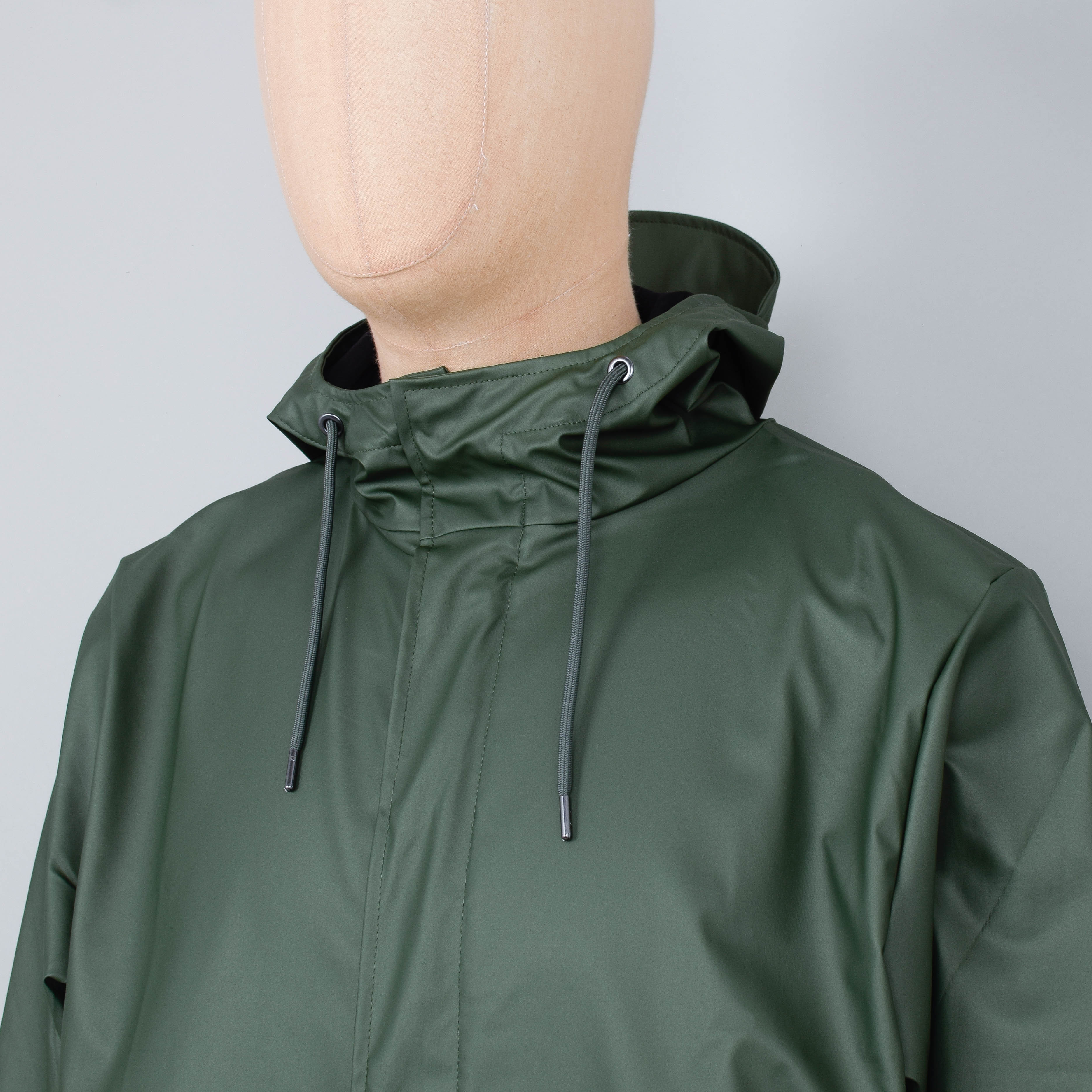 Rains Fishtail Jacket - Evergreen - Image 2