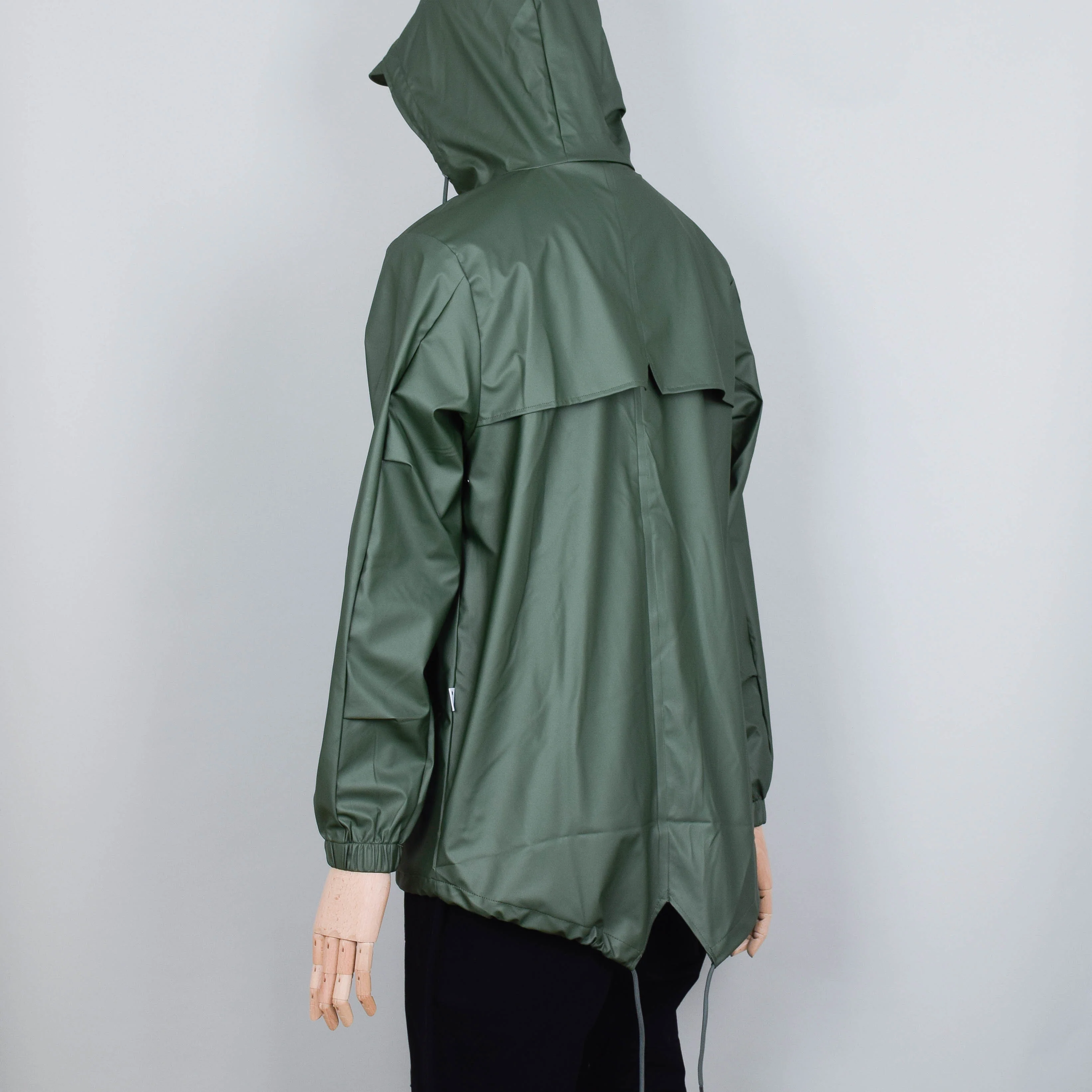 Rains Fishtail Jacket - Evergreen - Image 3
