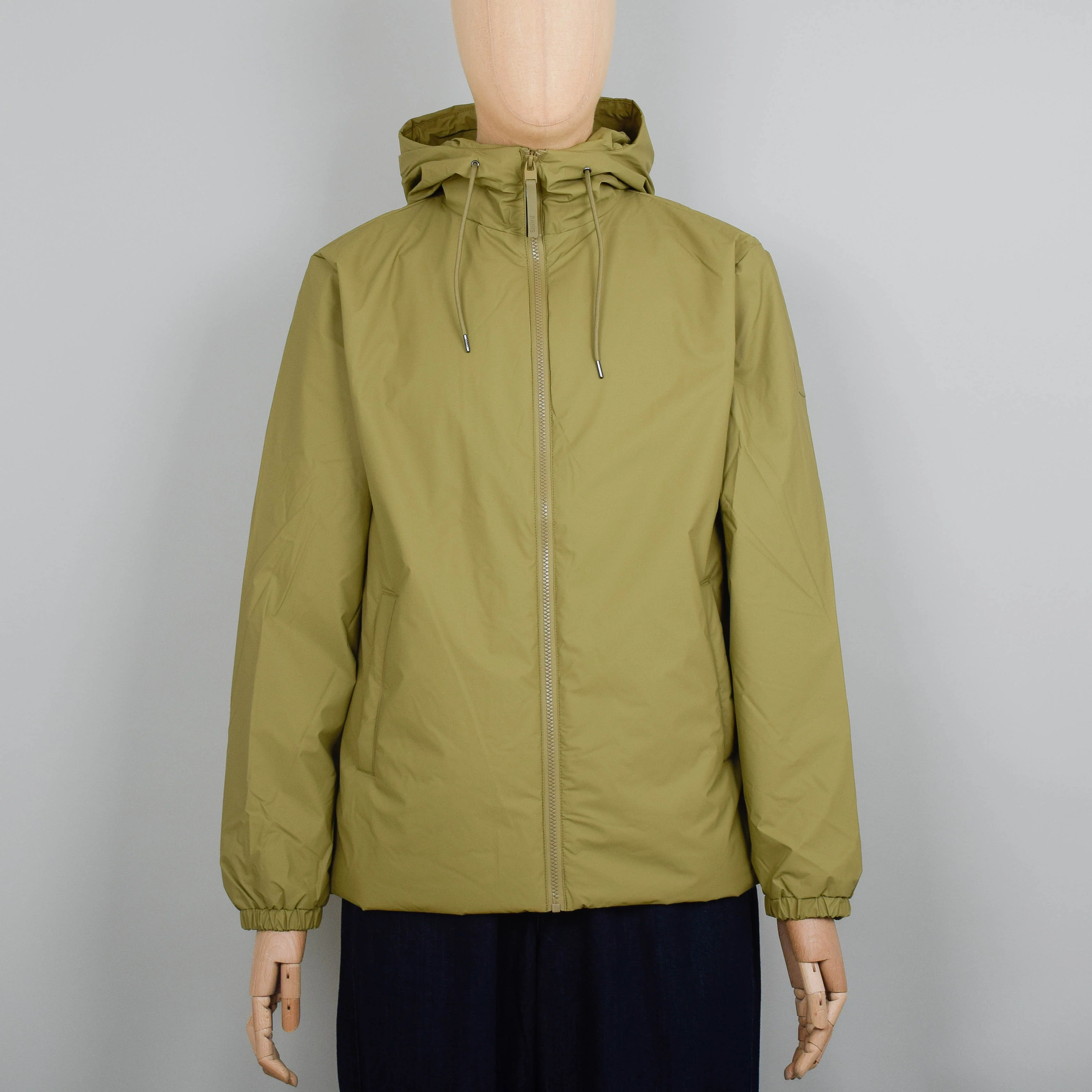 Rains Lohja Insulated Jacket - Khaki