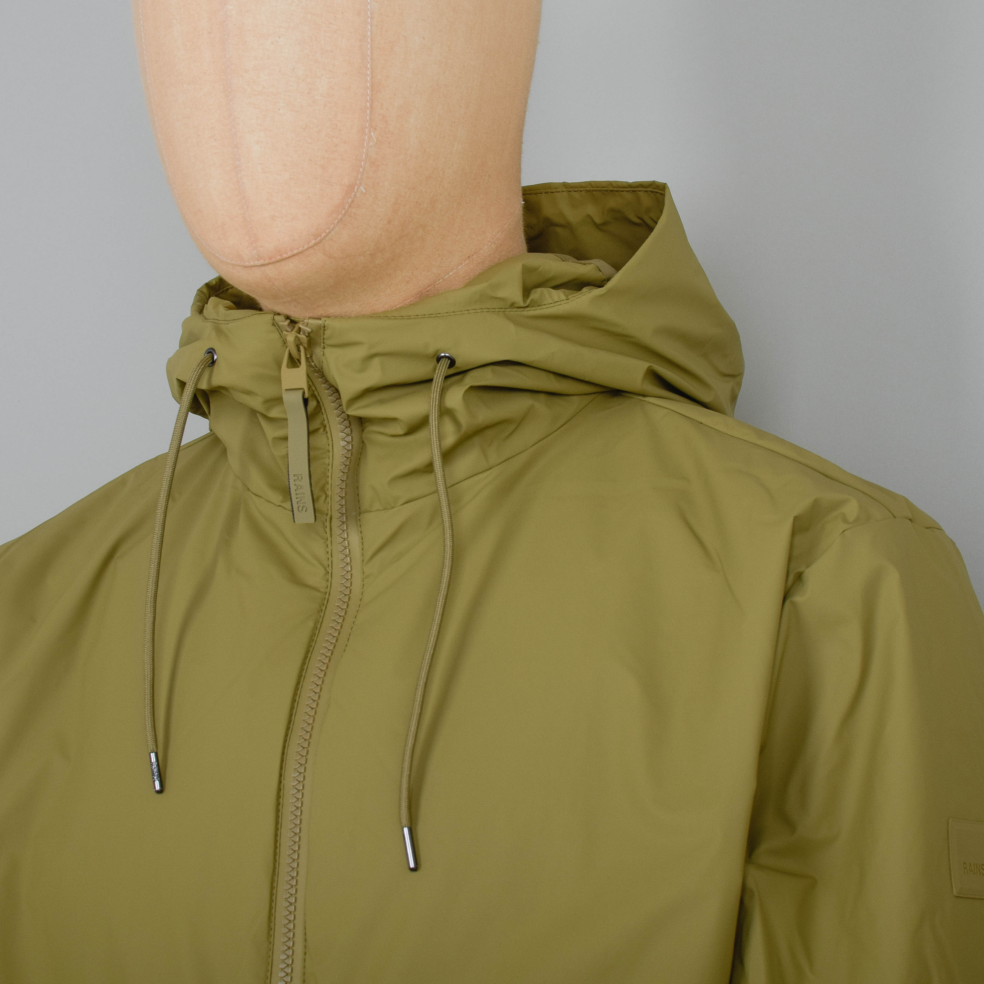 Rains Lohja Insulated Jacket - Khaki - Image 2