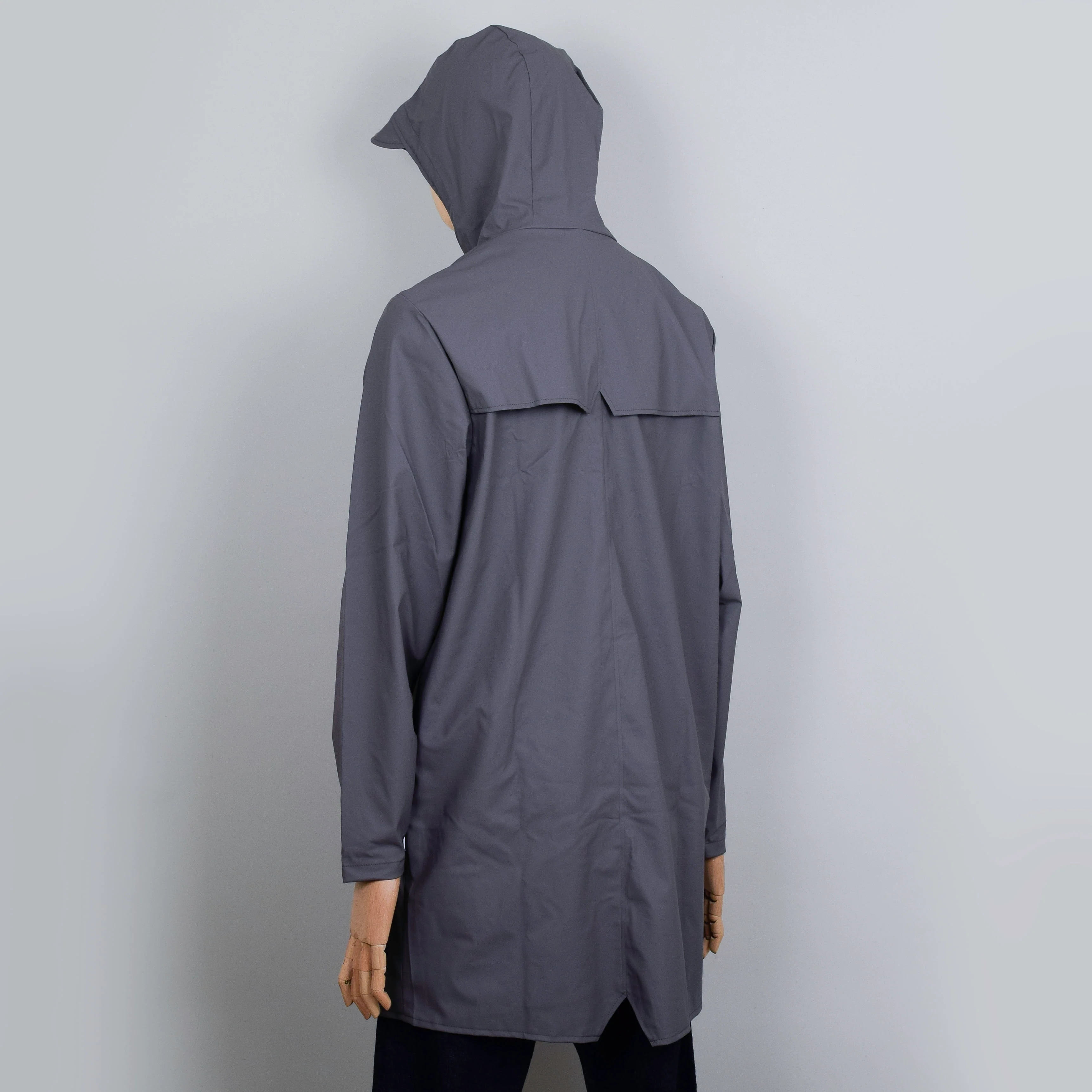 Rains Long Jacket - Grey - Image 4