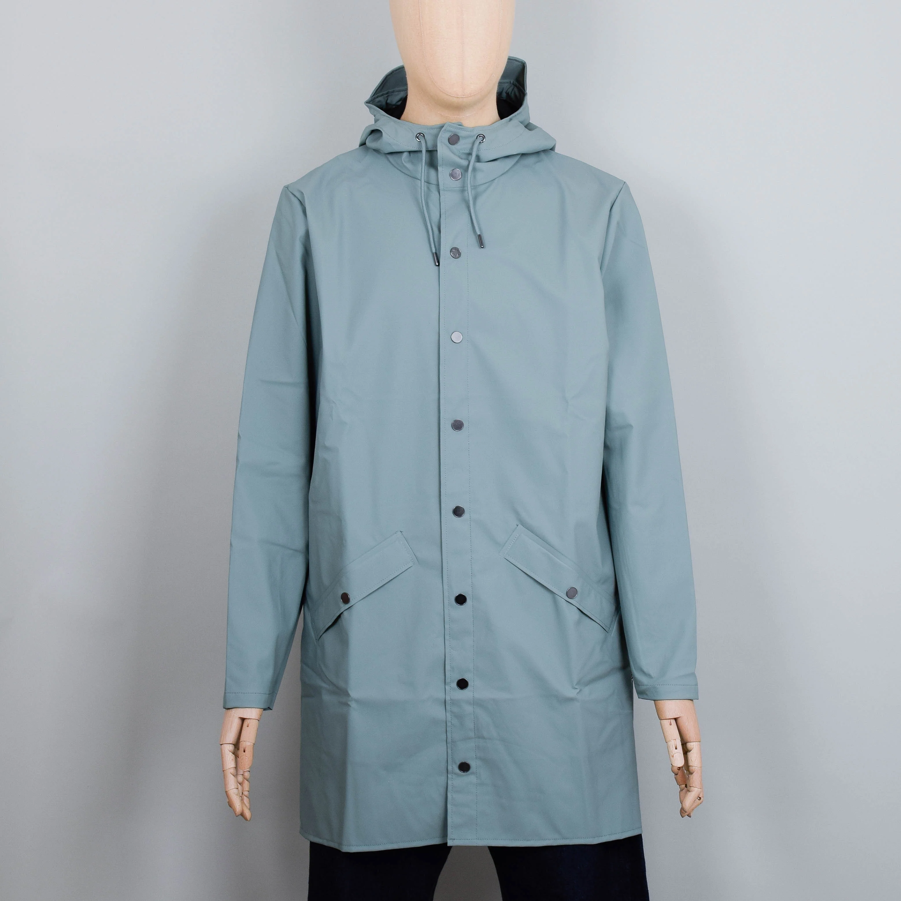 Rains Long Jacket - Haze