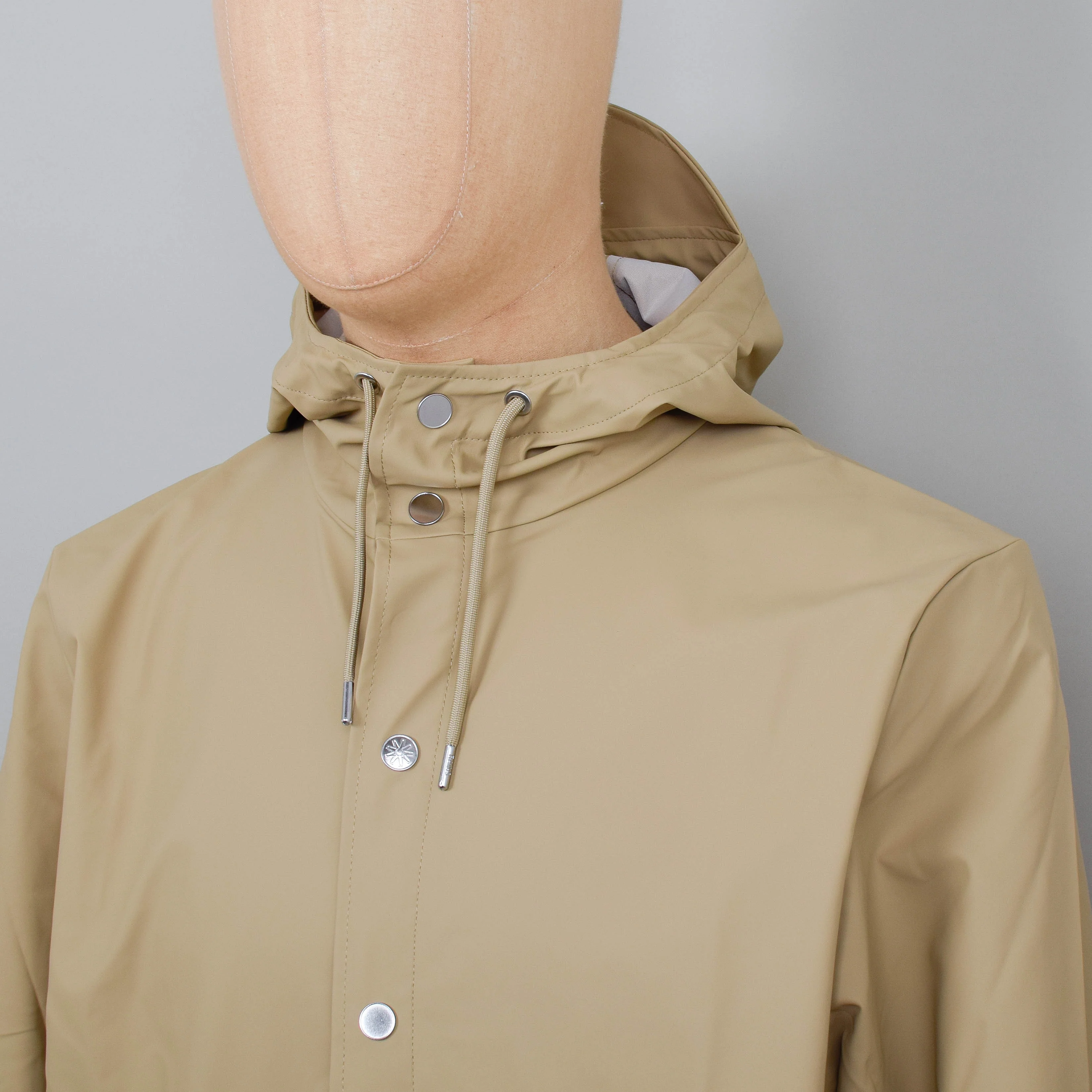 Rains Long Jacket - Sand - Image 2