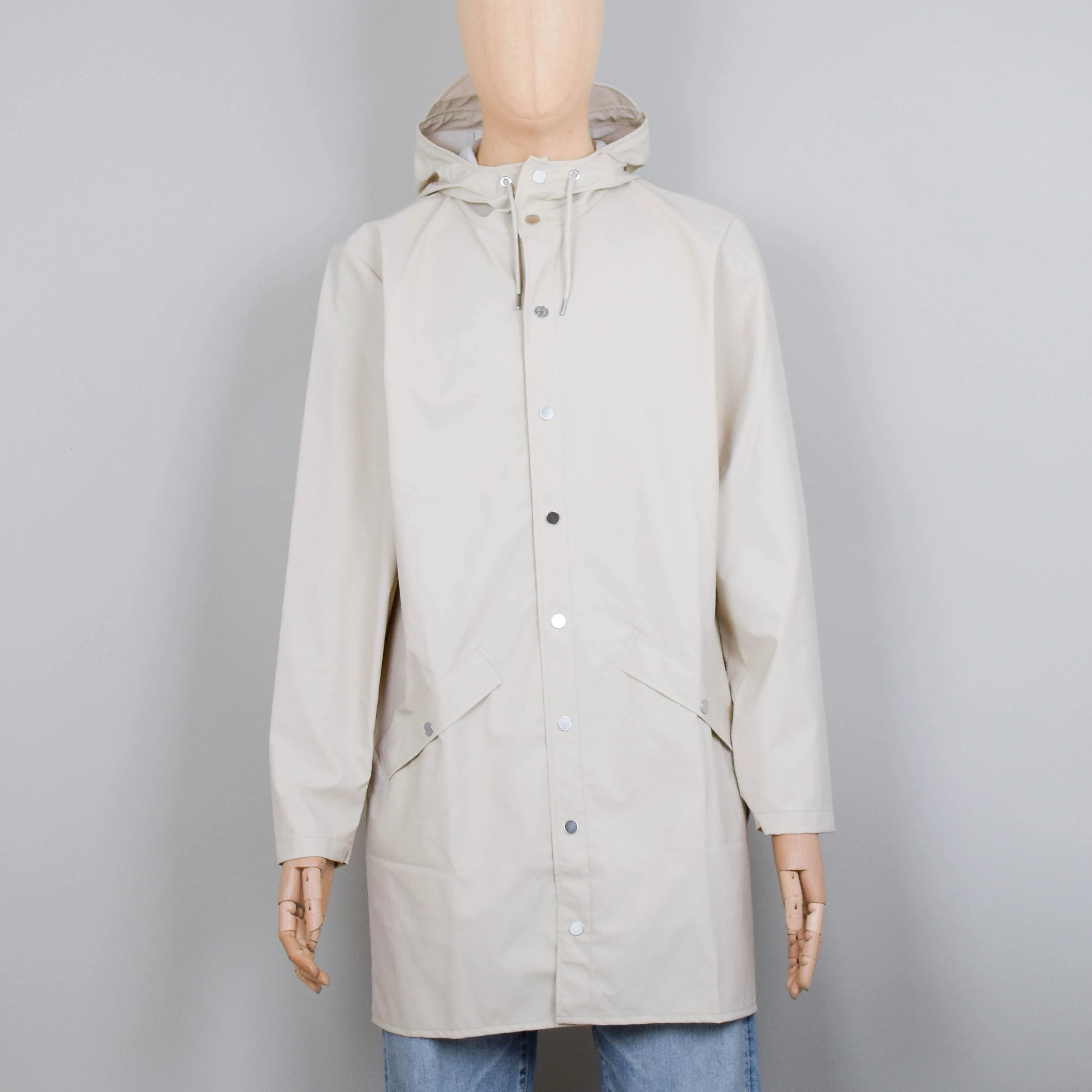 Rains Long Jacket W3 - Dune