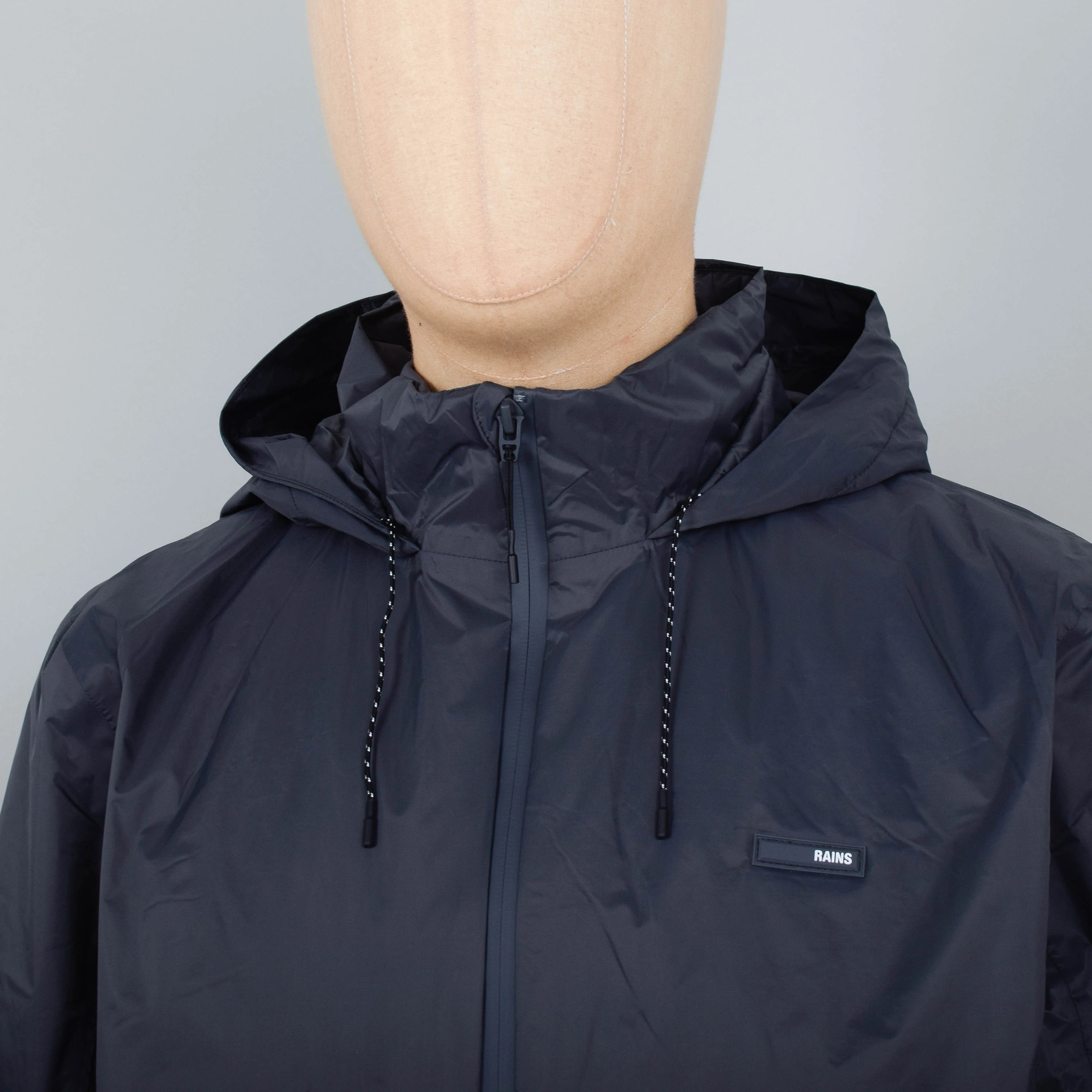 Rains Padded Nylon Jacket - Slate - Image 2