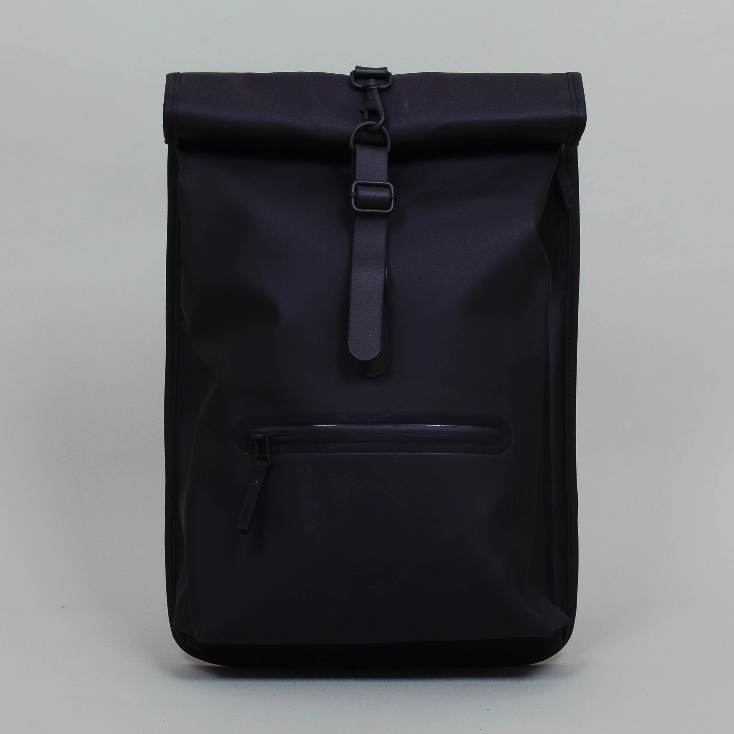 Rains Rolltop Rucksack - Black