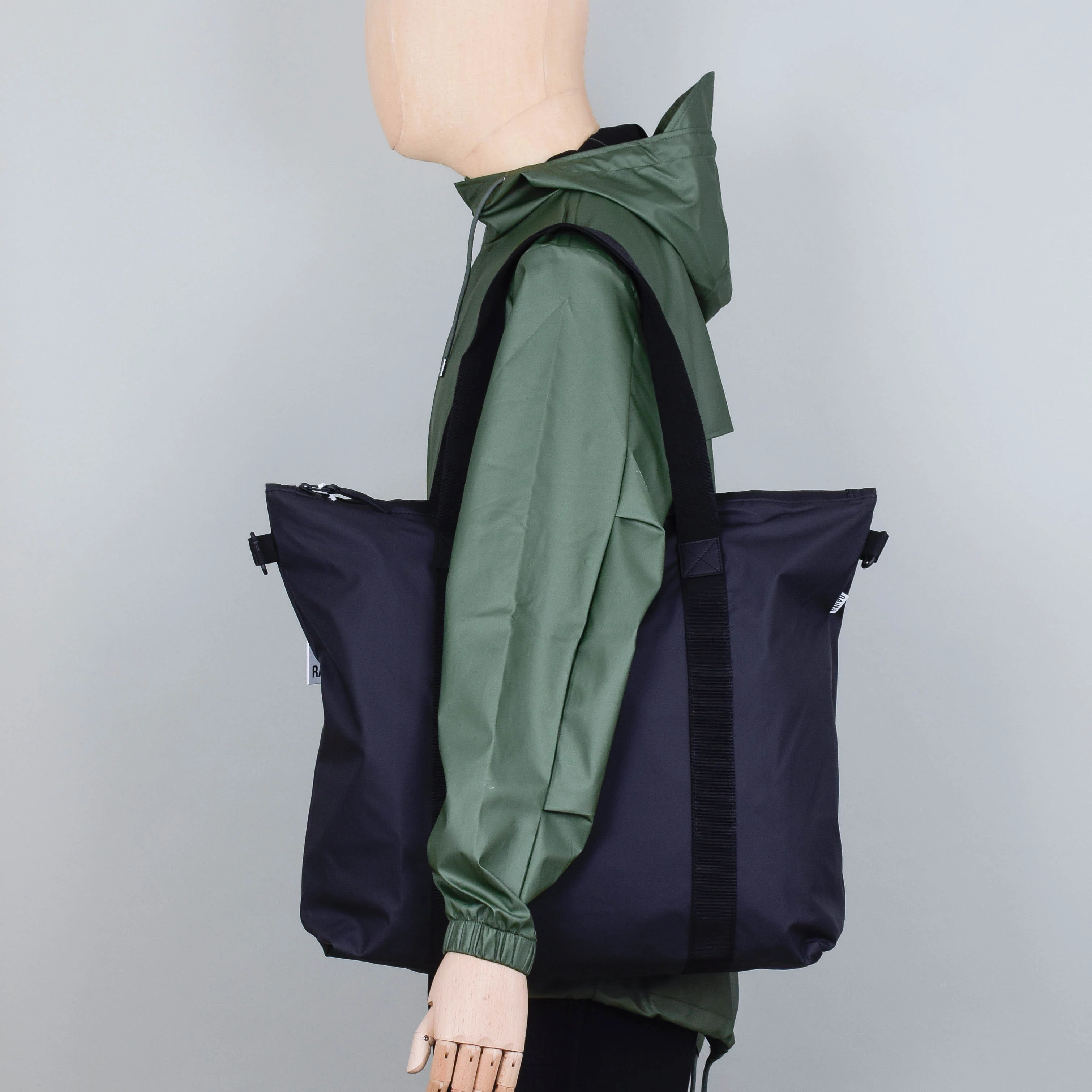 Rains Tote Bag - Black - Image 2