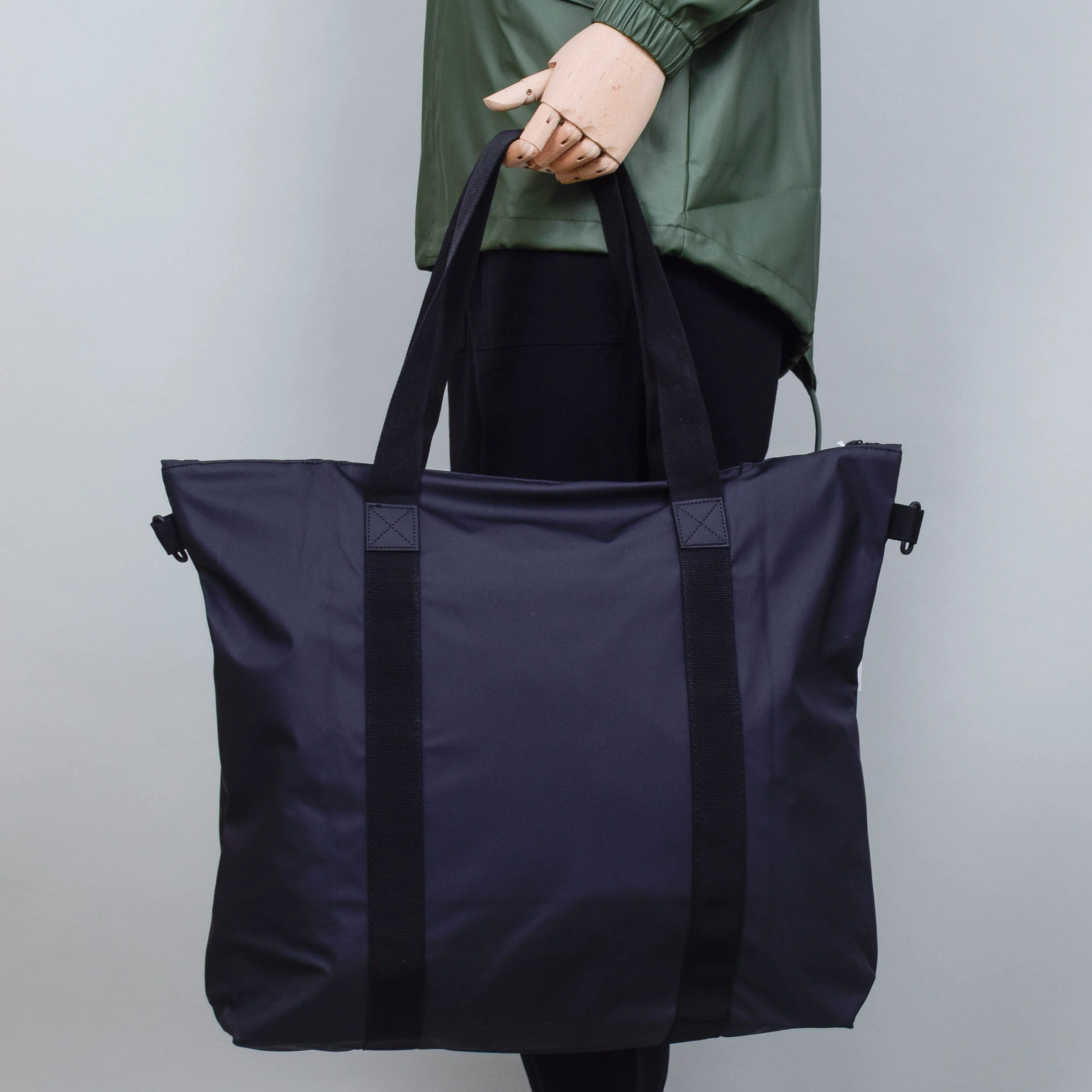 Rains Tote Bag - Black - Image 3