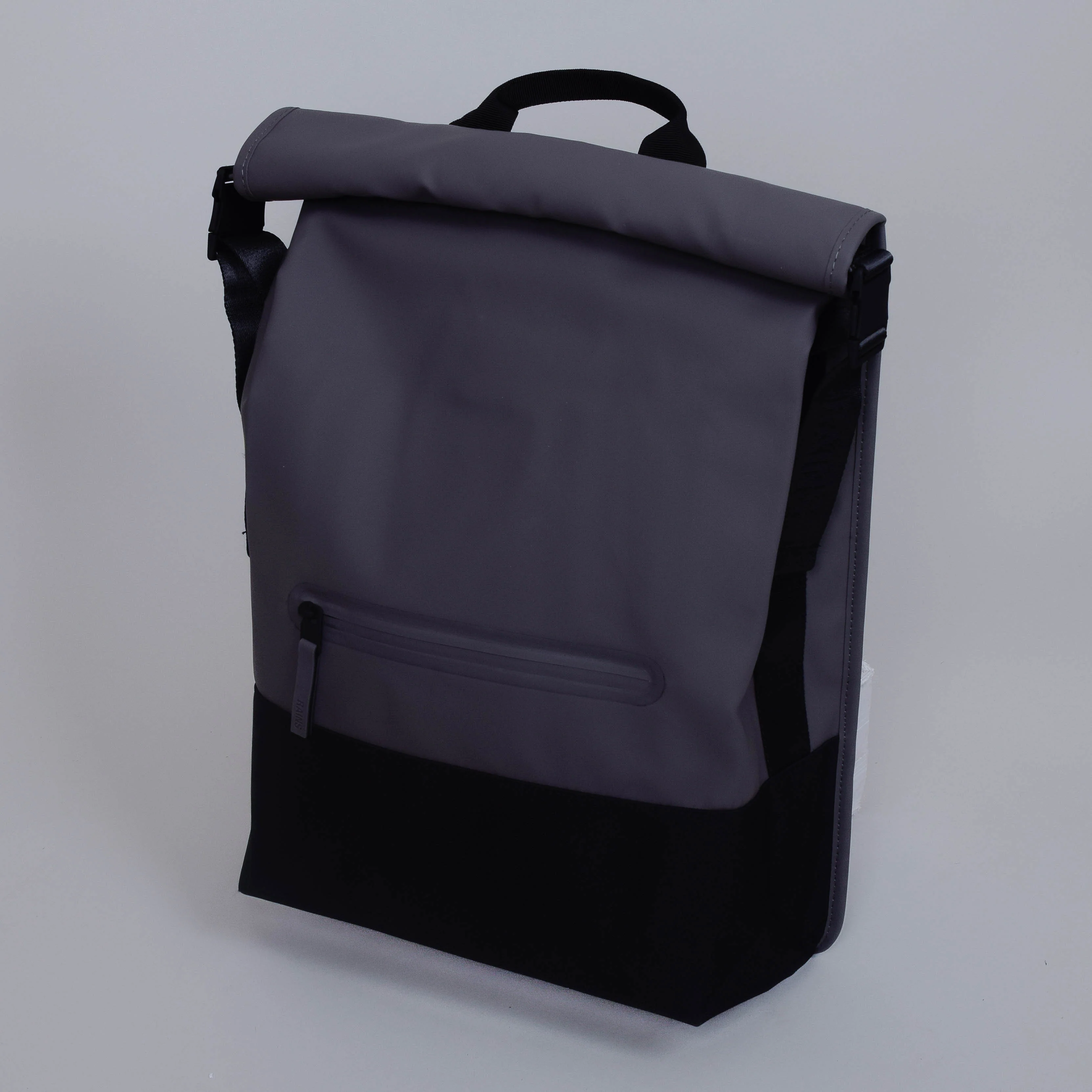 Rains Trail Rolltop Backpack W3 - Grey Mix - Image 2