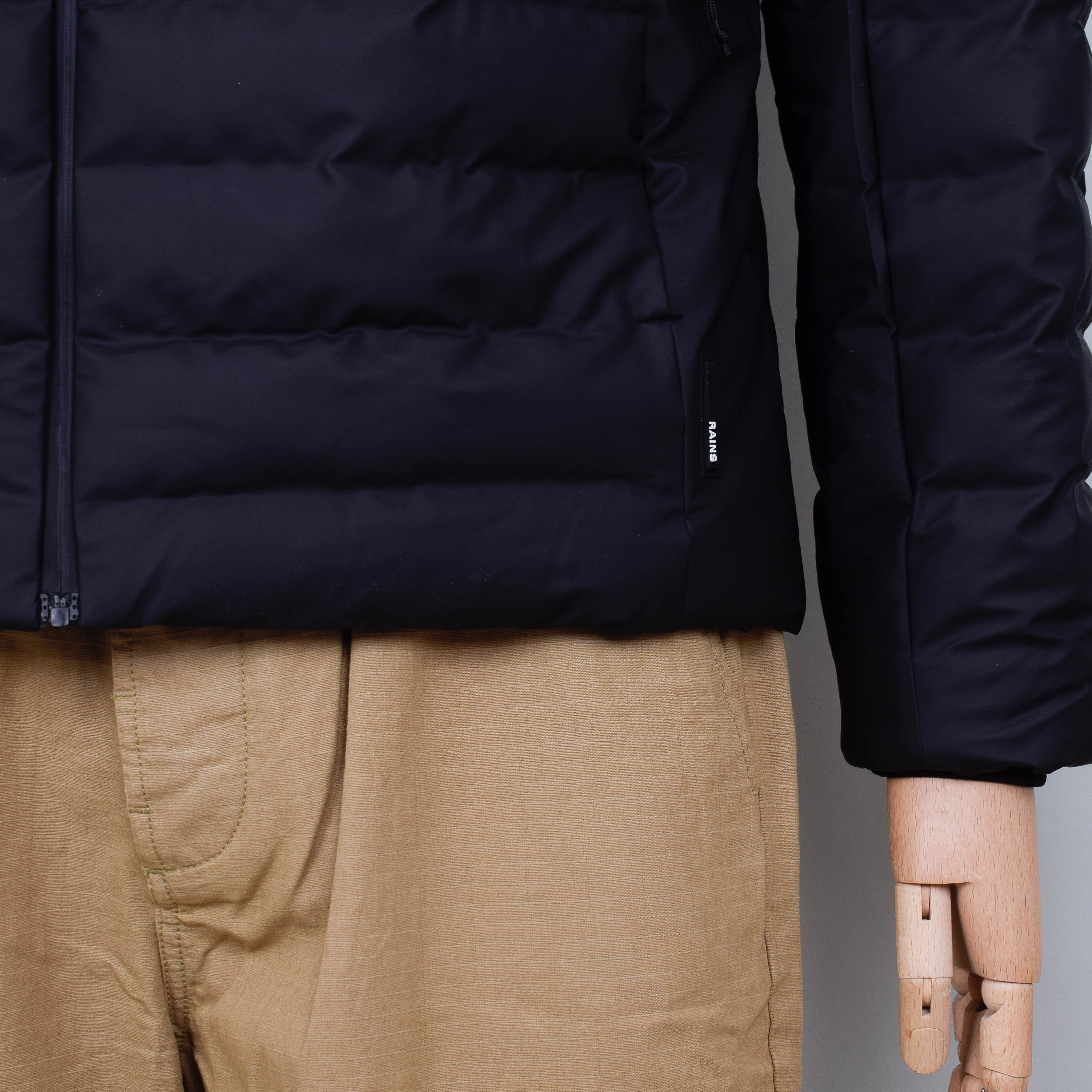 Rains Trekker Jacket - Black - Image 3