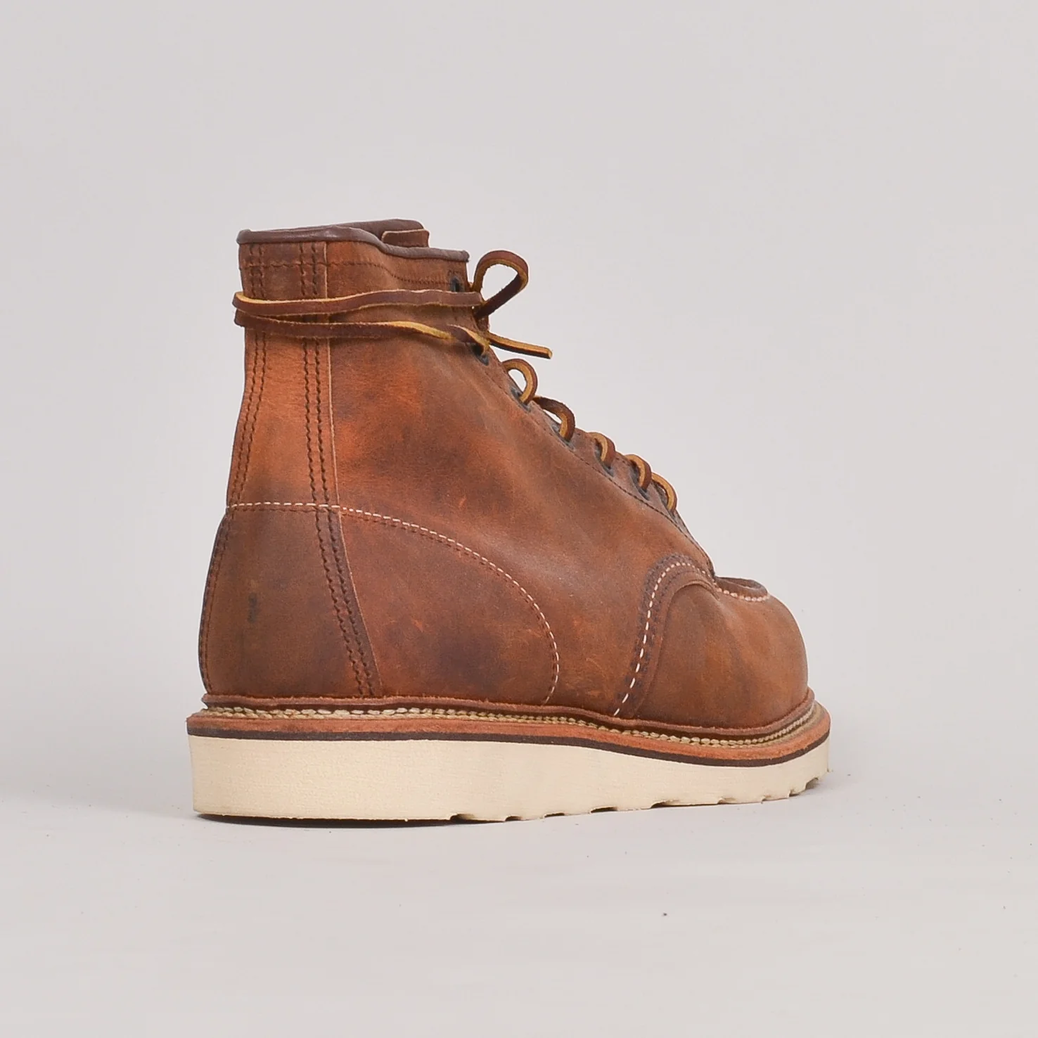 Red Wing 1907 6" Moc Toe - Copper Rough & Tough" - Image 3