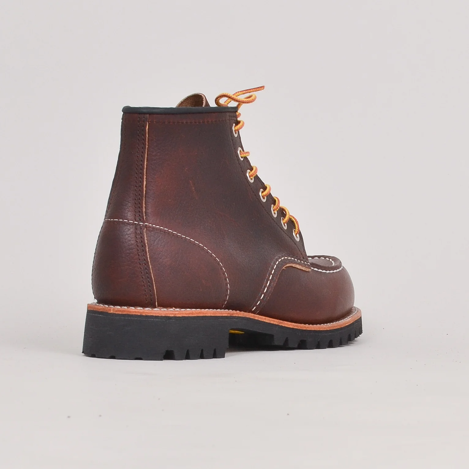 Red Wing 6" Roughneck - Briar Oil Slick Leather " - Image 3